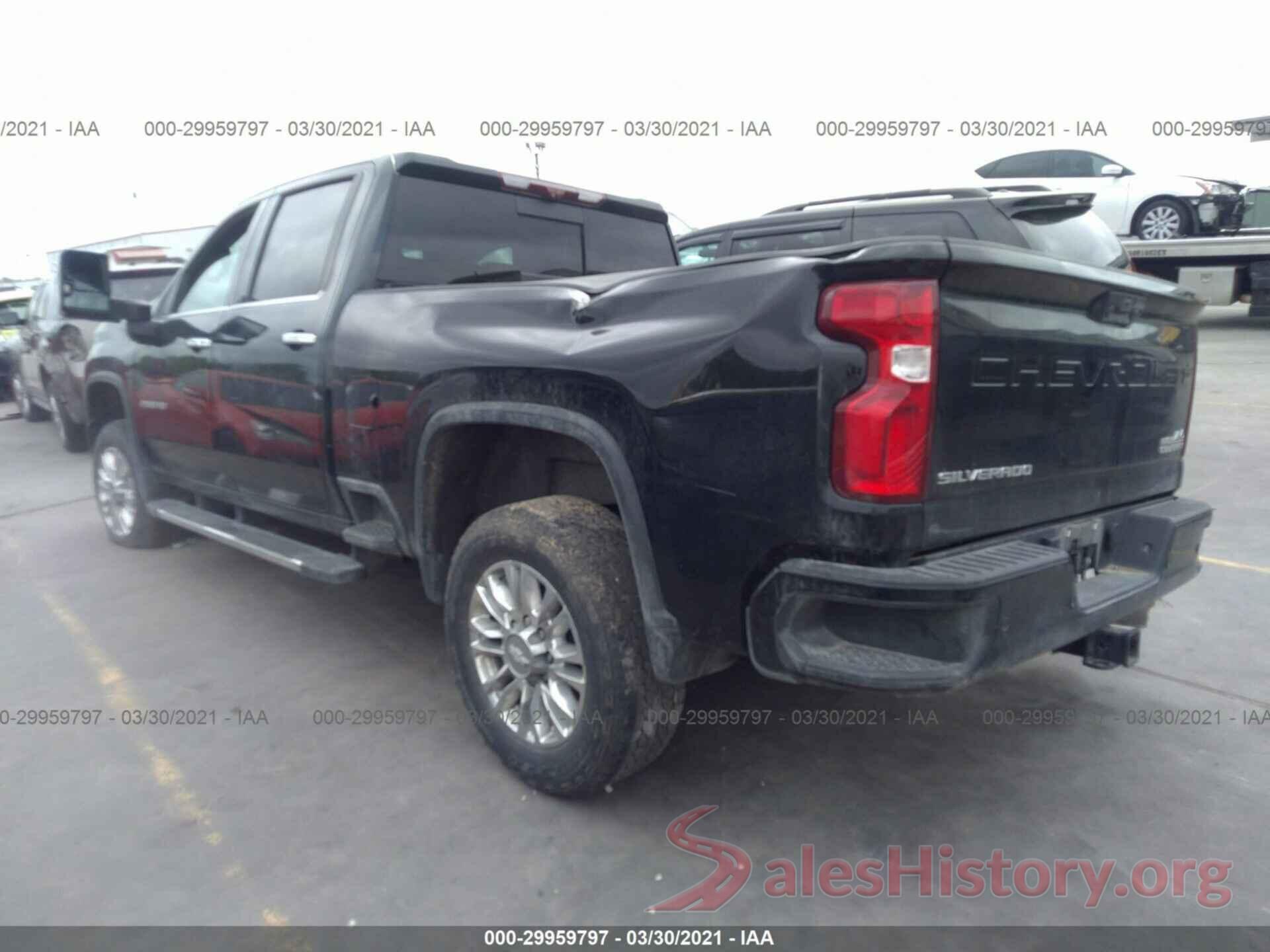 1GC4YREY6LF138754 2020 CHEVROLET SILVERADO 2500HD