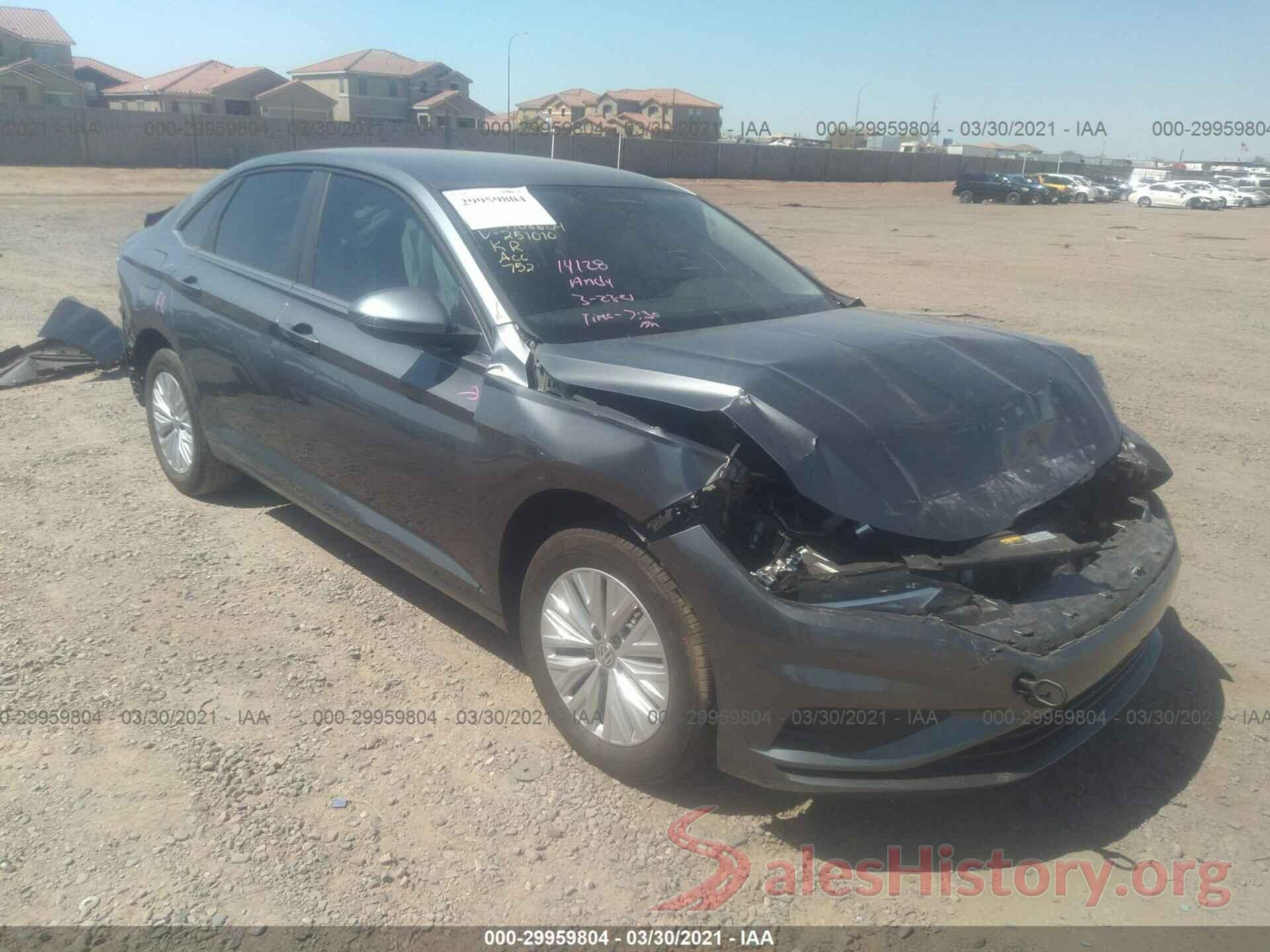 3VWC57BU0KM251010 2019 VOLKSWAGEN JETTA