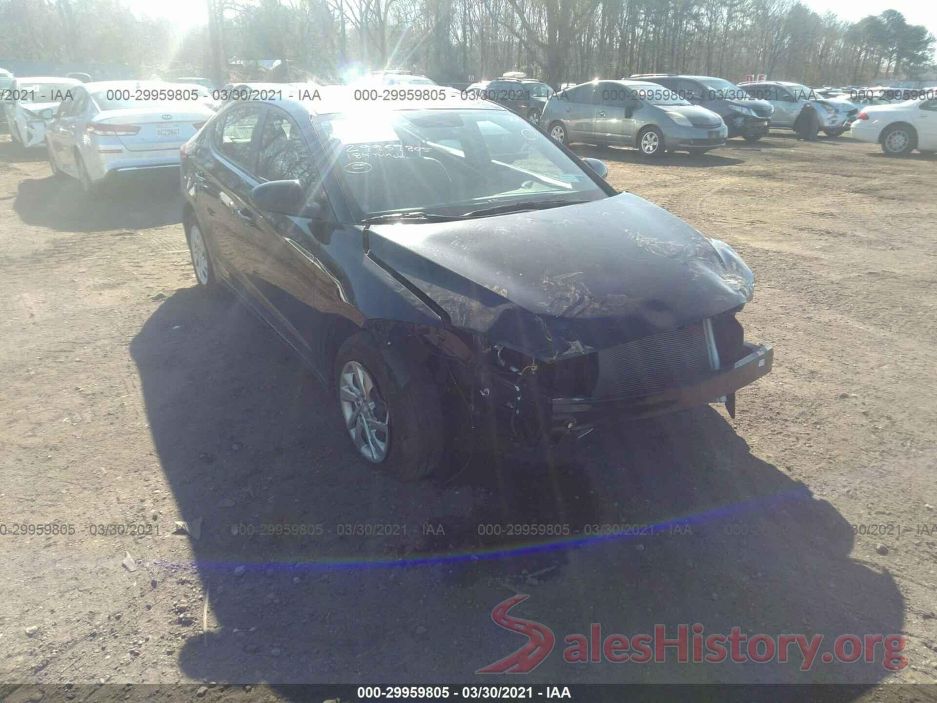 KMHD74LF9JU525102 2018 HYUNDAI ELANTRA