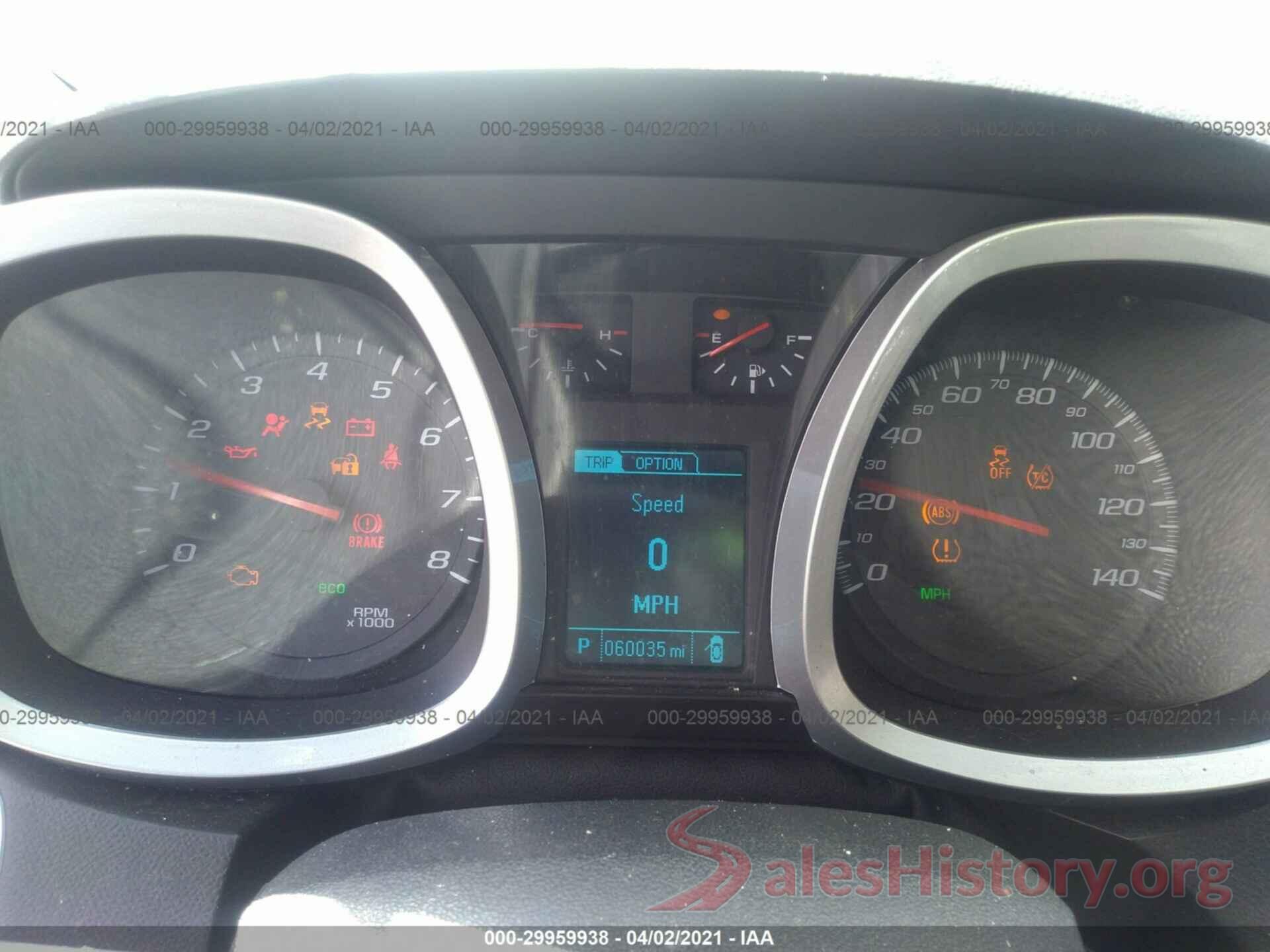 2GNALCEK4G1118338 2016 CHEVROLET EQUINOX