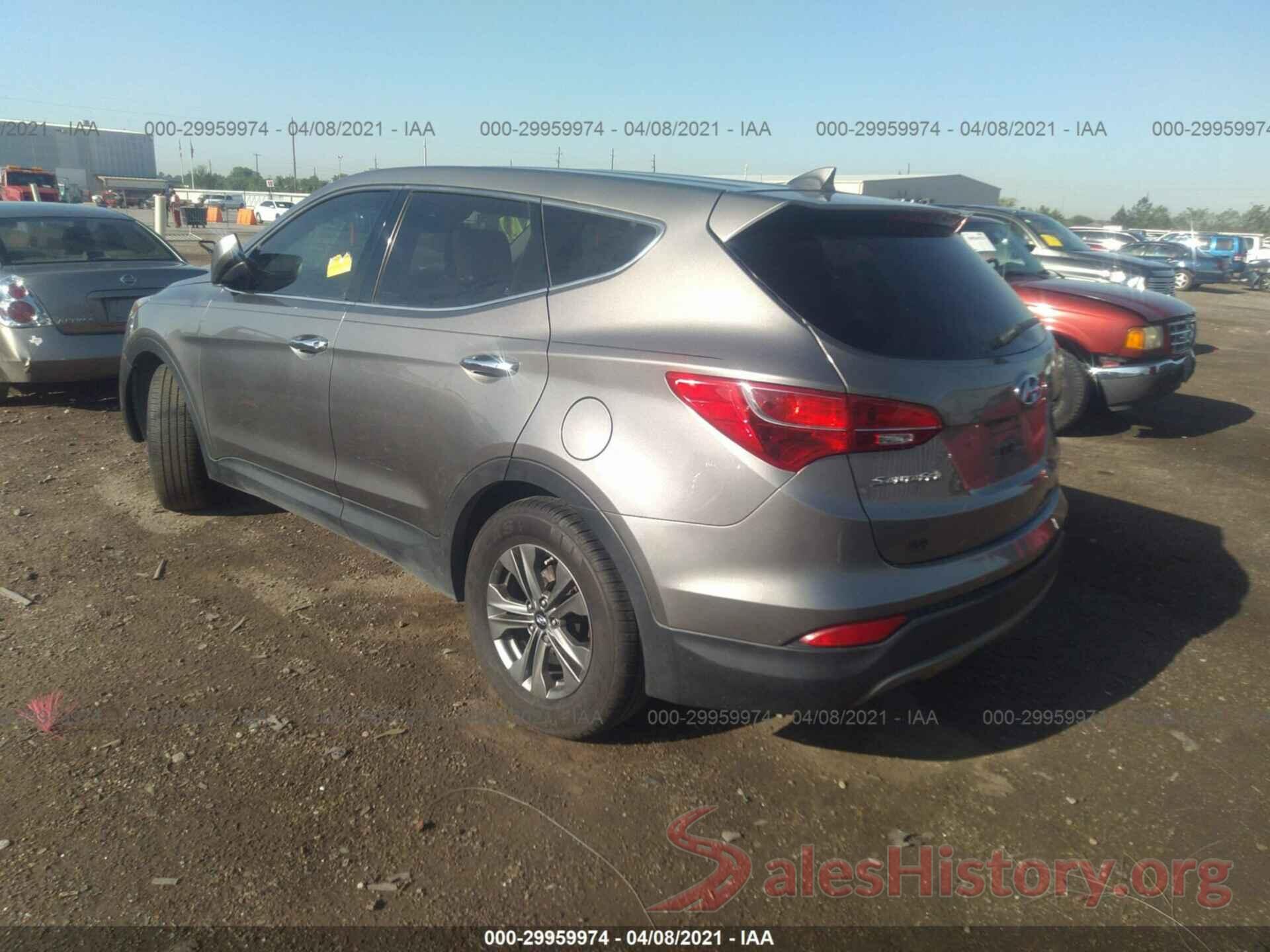 5XYZT3LB0GG362945 2016 HYUNDAI SANTA FE SPORT