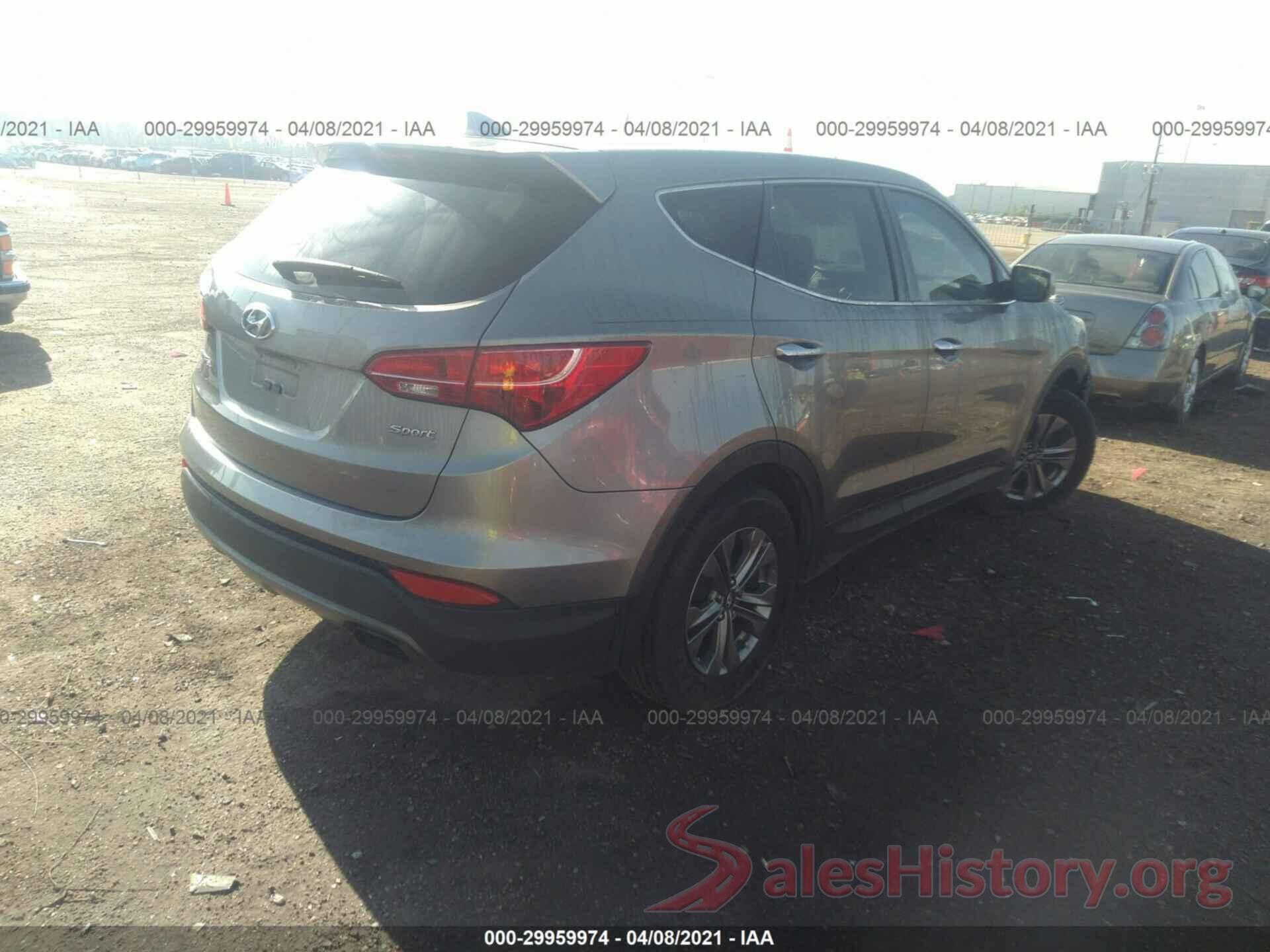 5XYZT3LB0GG362945 2016 HYUNDAI SANTA FE SPORT