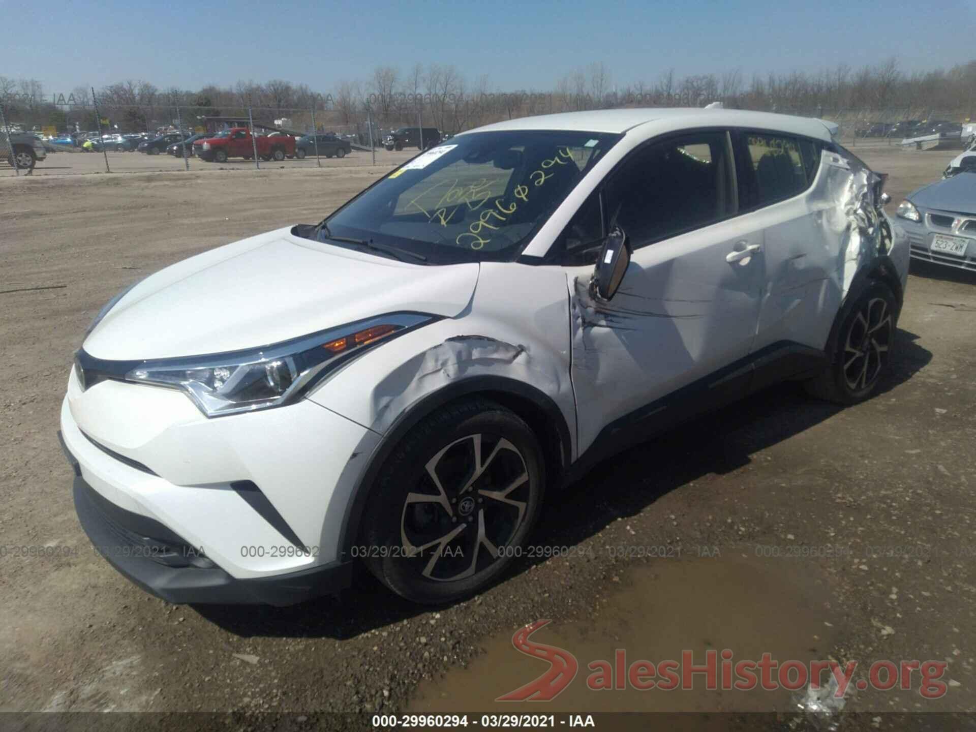 JTNKHMBX5K1016769 2019 TOYOTA C-HR