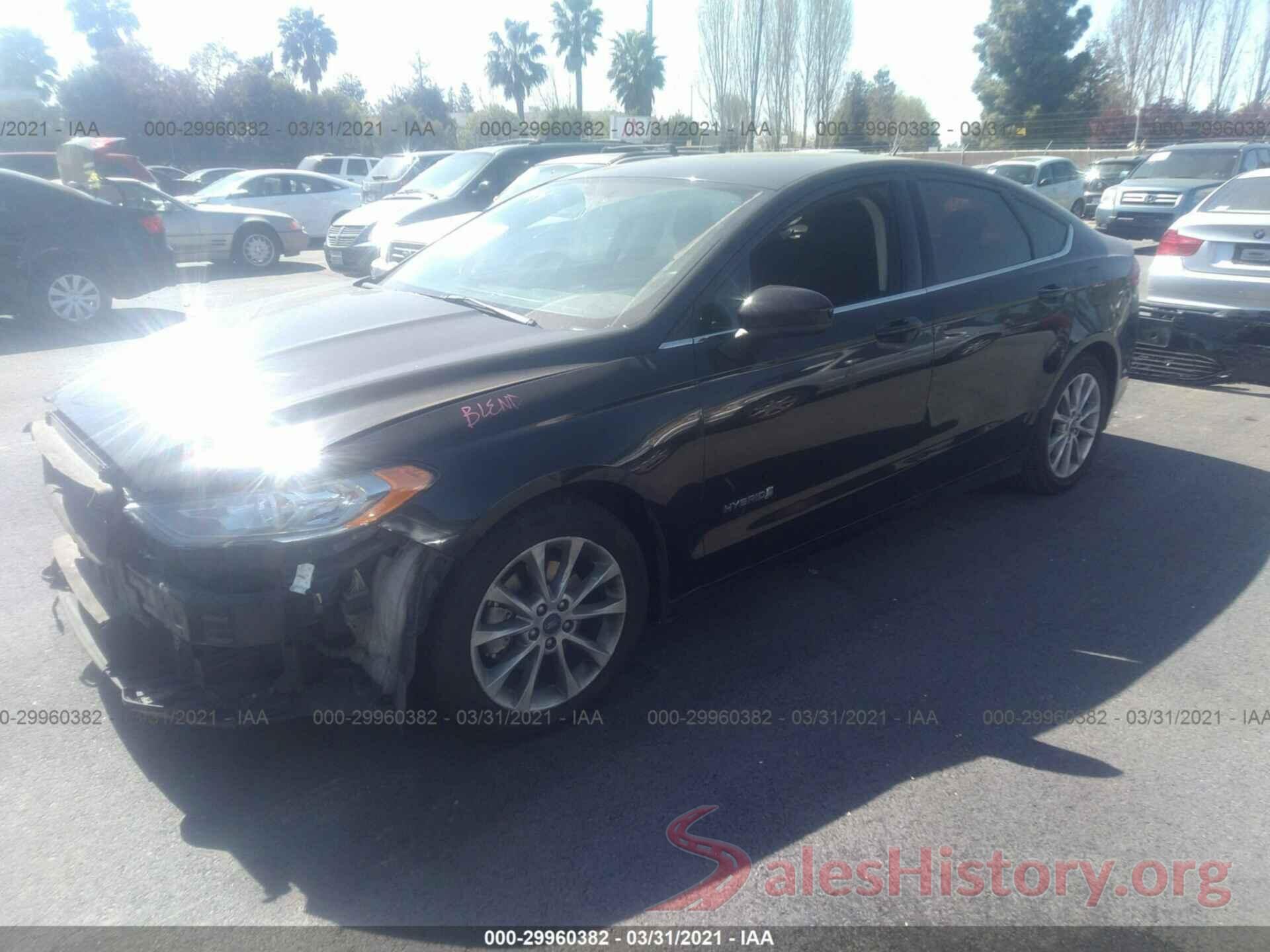 3FA6P0LU6HR207501 2017 FORD FUSION