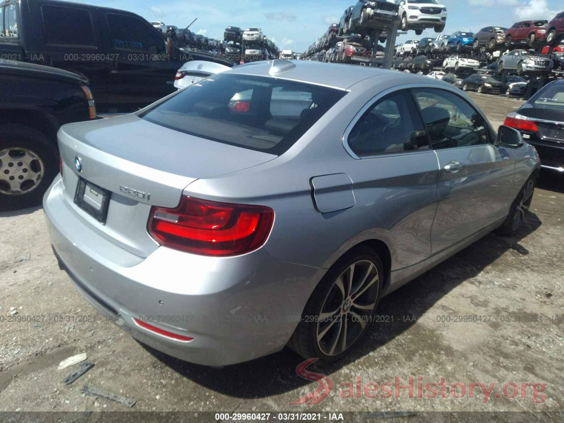 WBA1F9C55GV742550 2016 BMW 2 SERIES