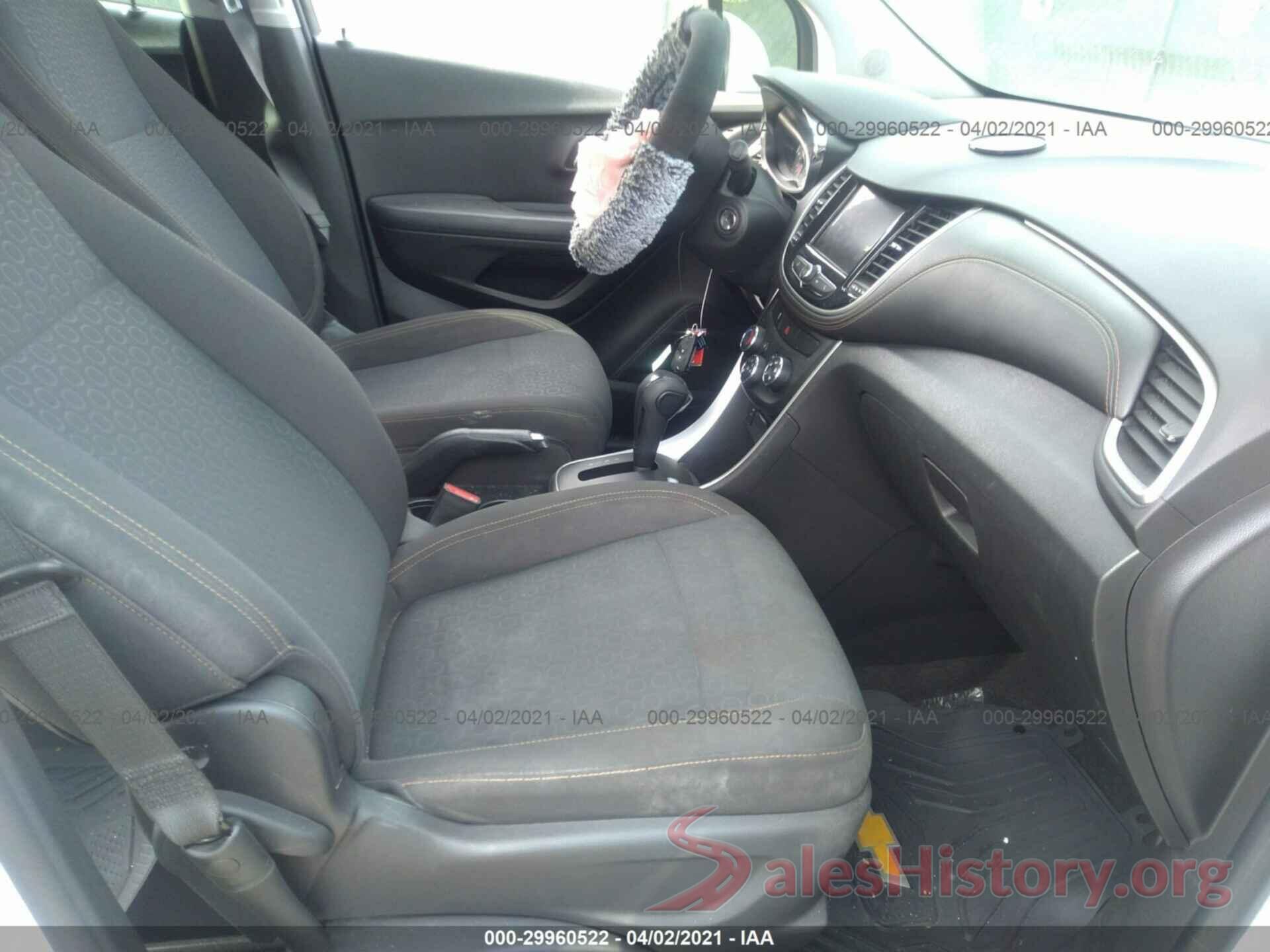 KL7CJKSB4LB083894 2020 CHEVROLET TRAX