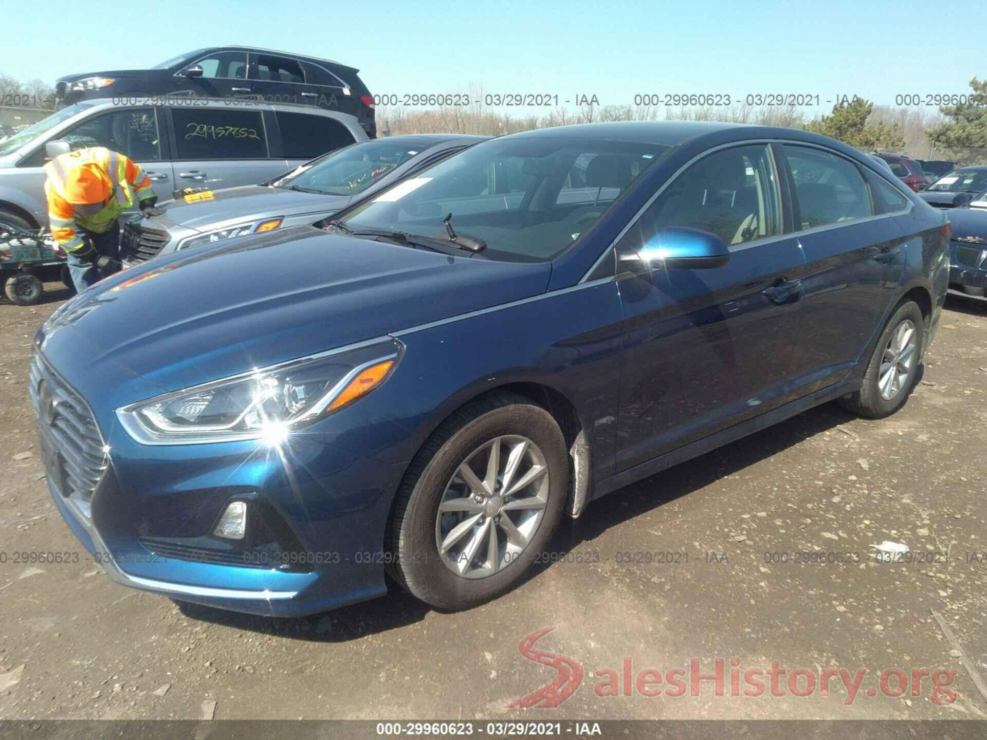 5NPE24AFXKH804449 2019 HYUNDAI SONATA