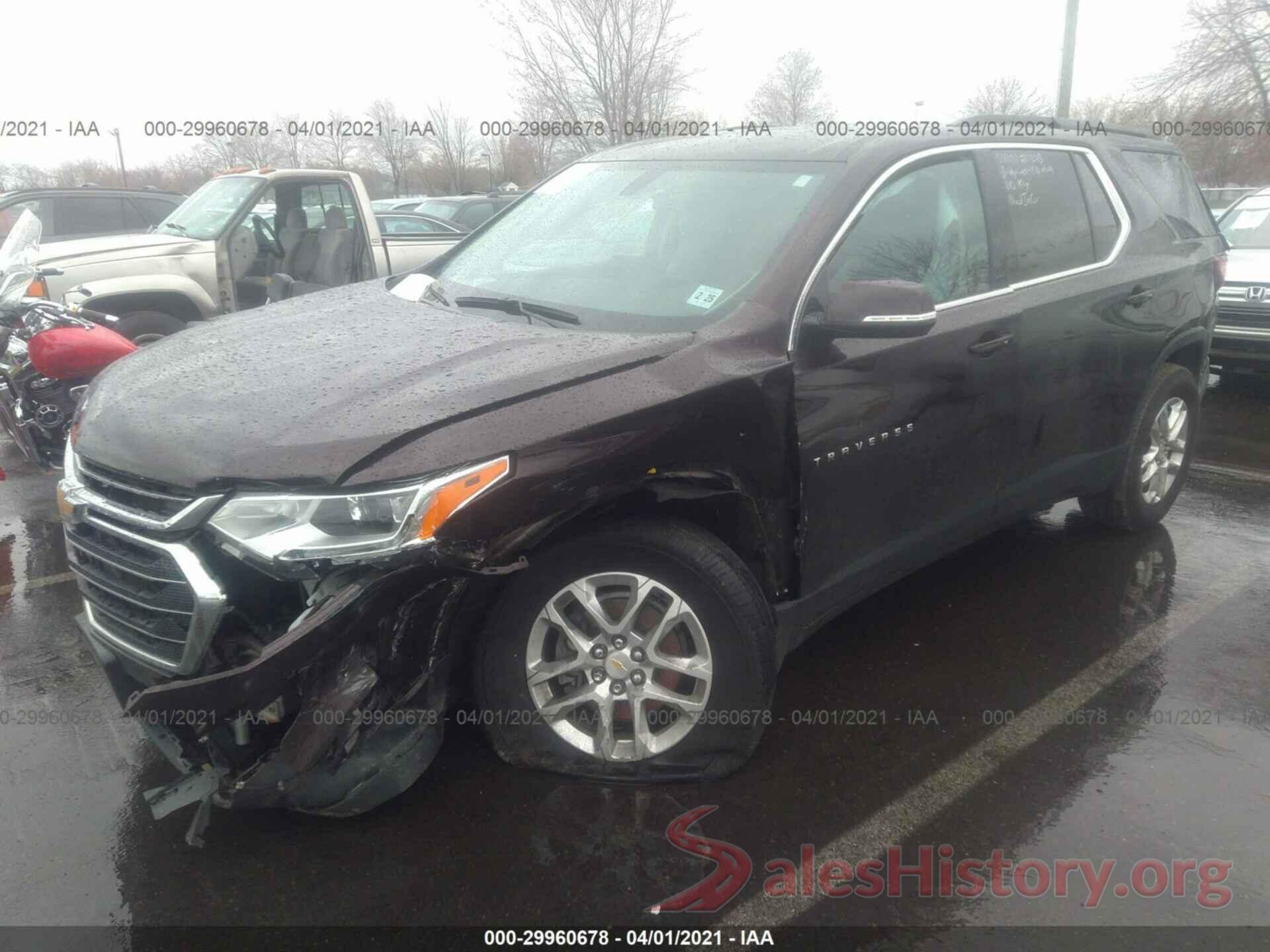 1GNERGKW3LJ171756 2020 CHEVROLET TRAVERSE