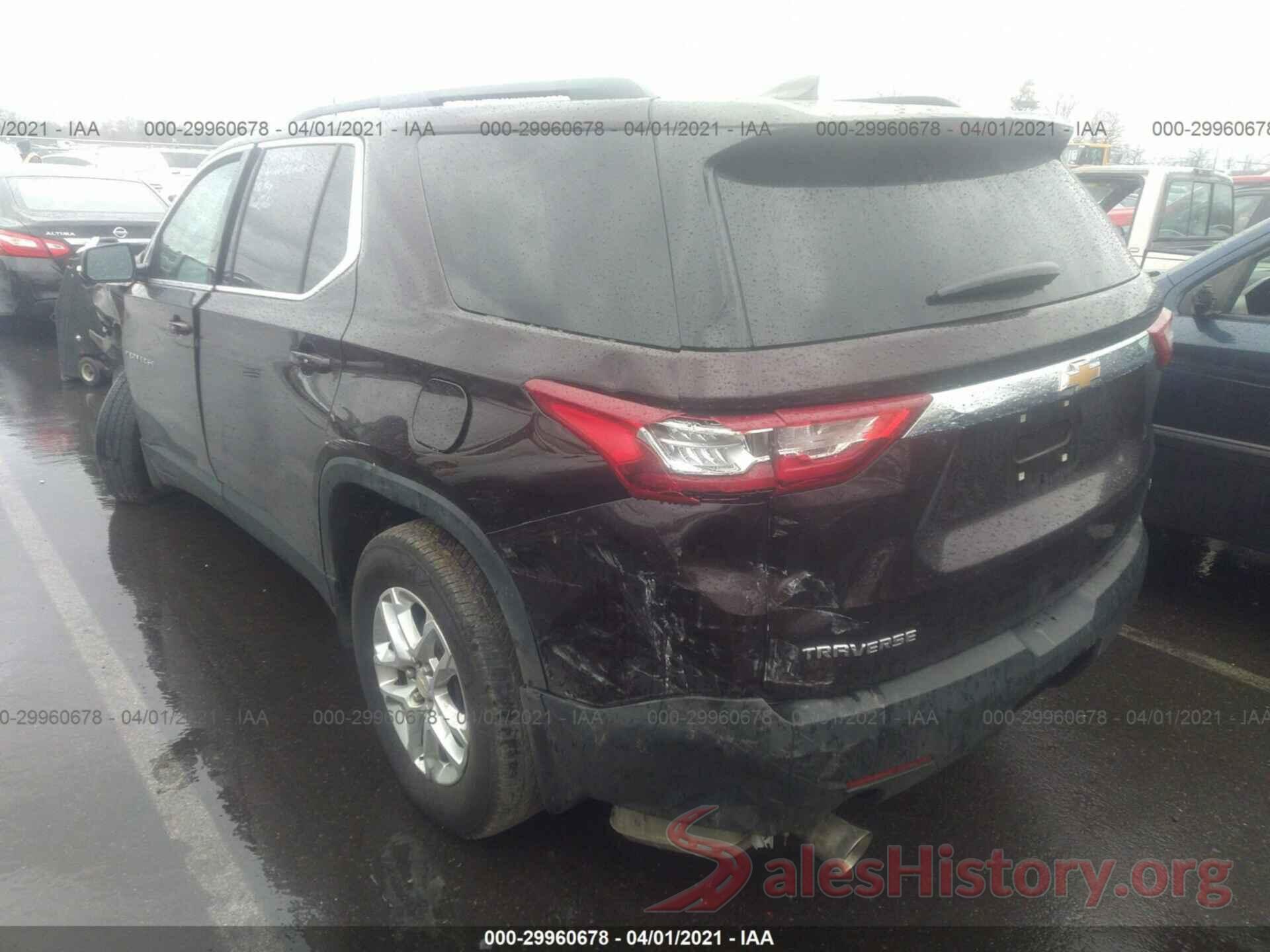 1GNERGKW3LJ171756 2020 CHEVROLET TRAVERSE