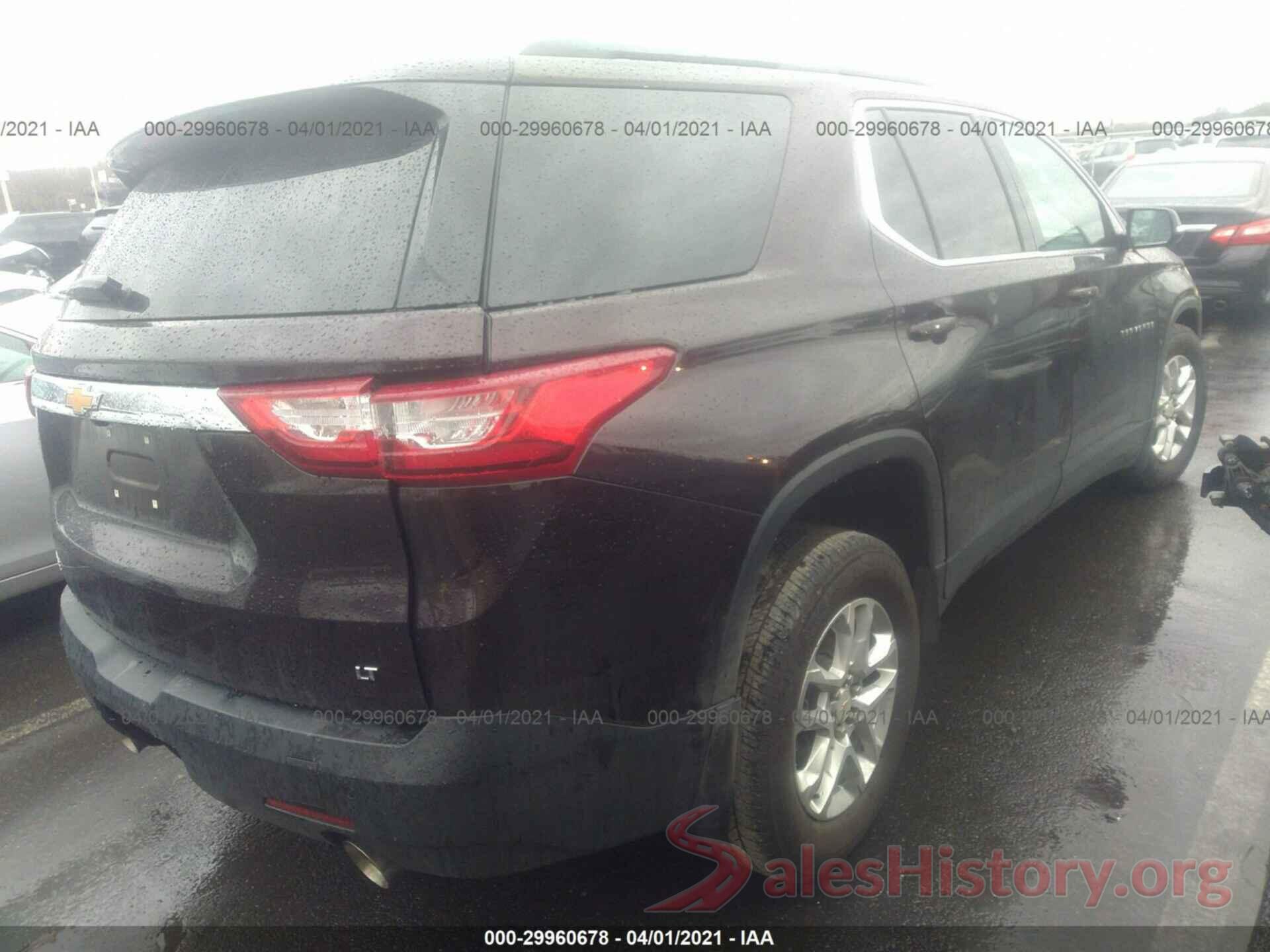 1GNERGKW3LJ171756 2020 CHEVROLET TRAVERSE