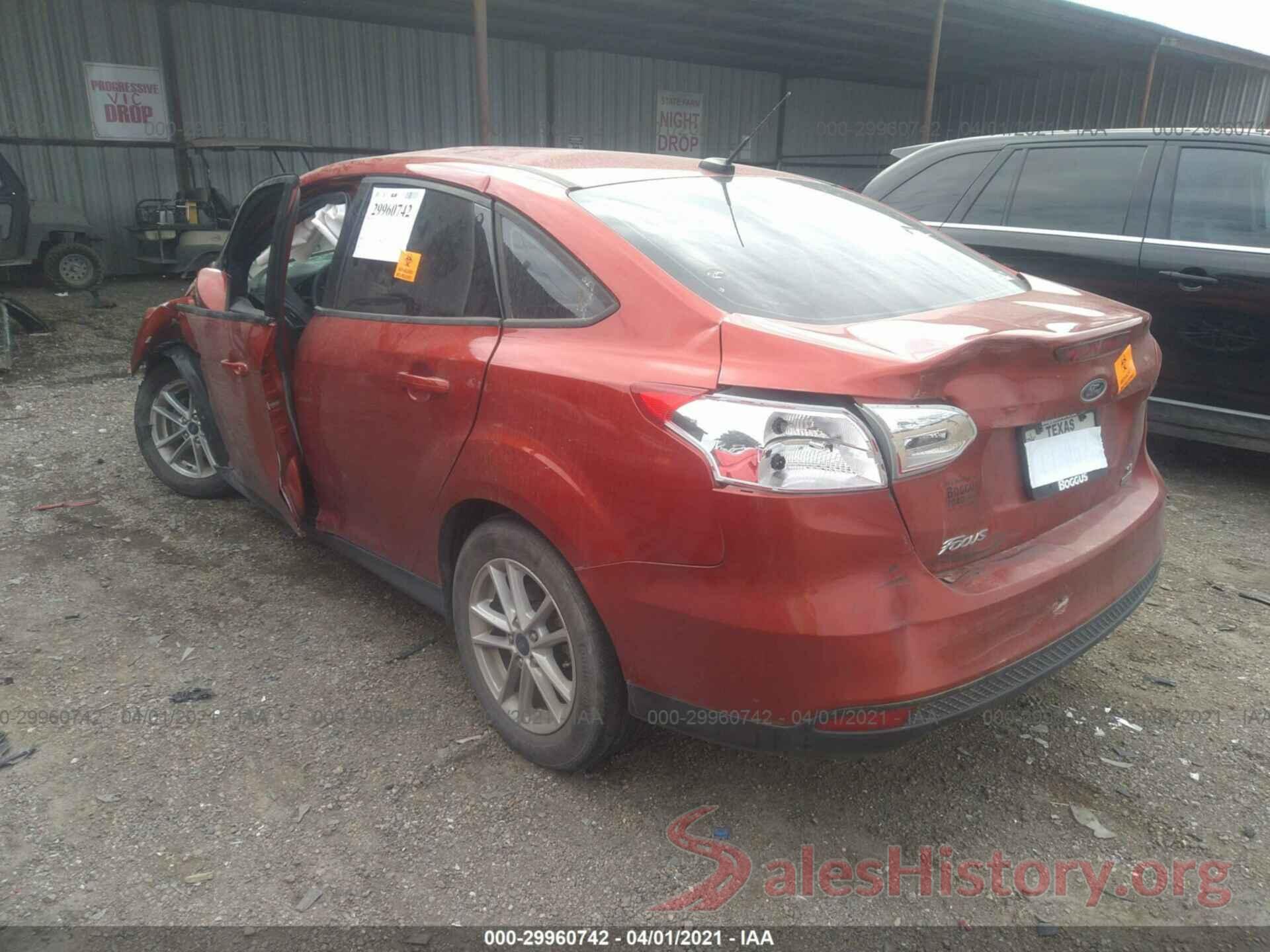 1FADP3FE6JL286704 2018 FORD FOCUS