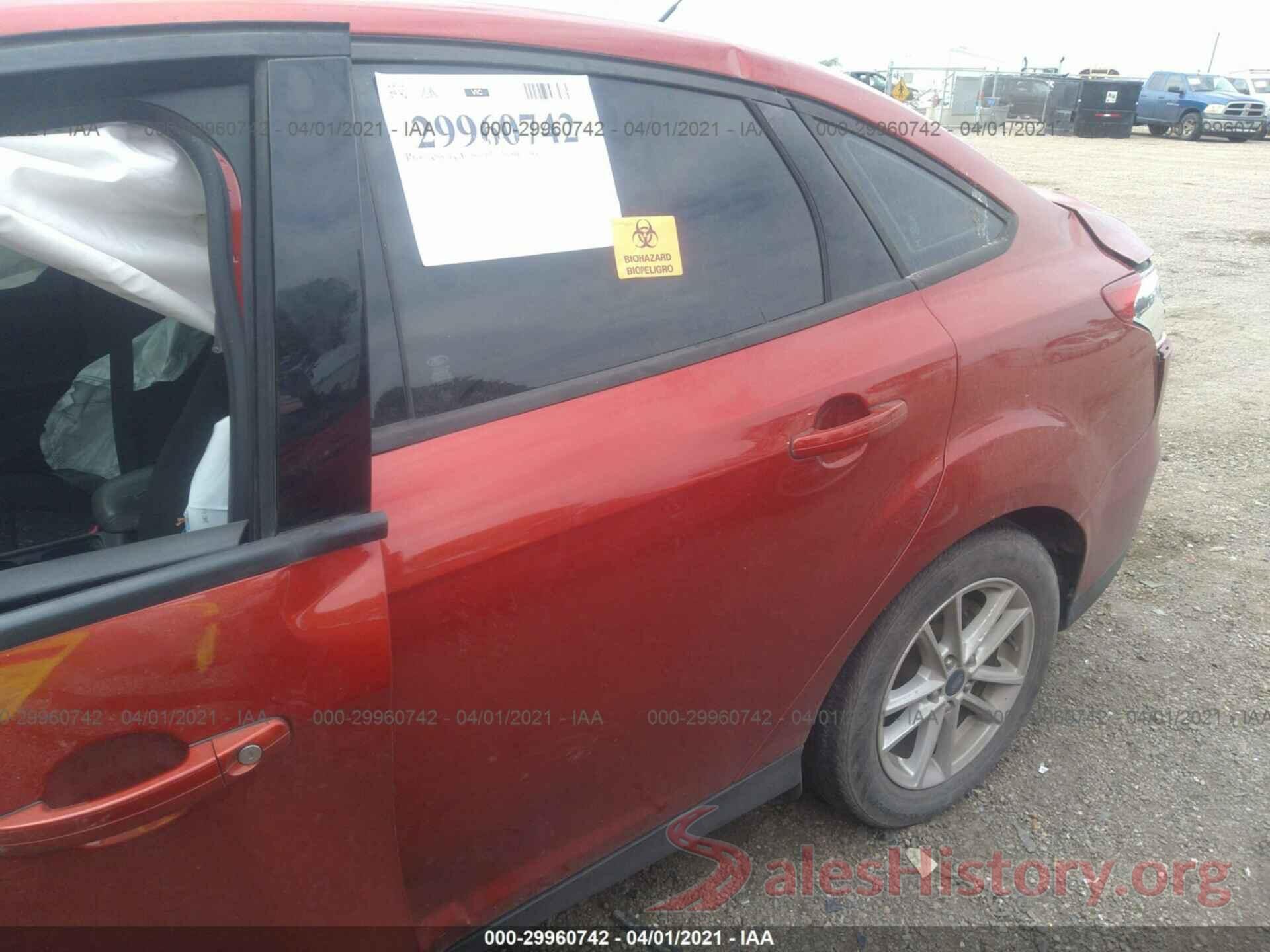 1FADP3FE6JL286704 2018 FORD FOCUS