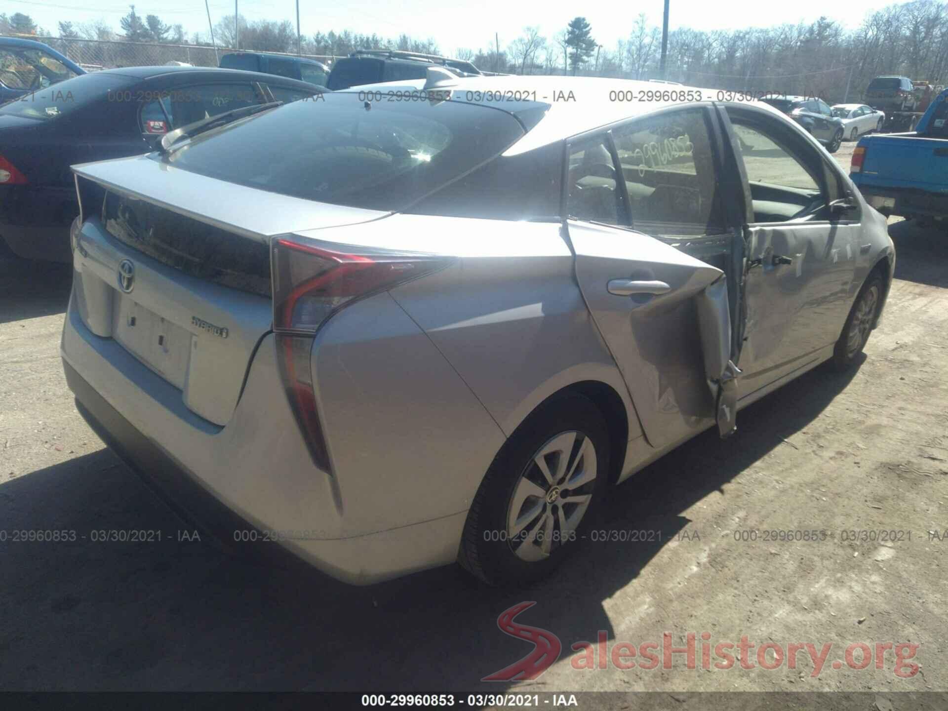 JTDKARFU8H3029714 2017 TOYOTA PRIUS