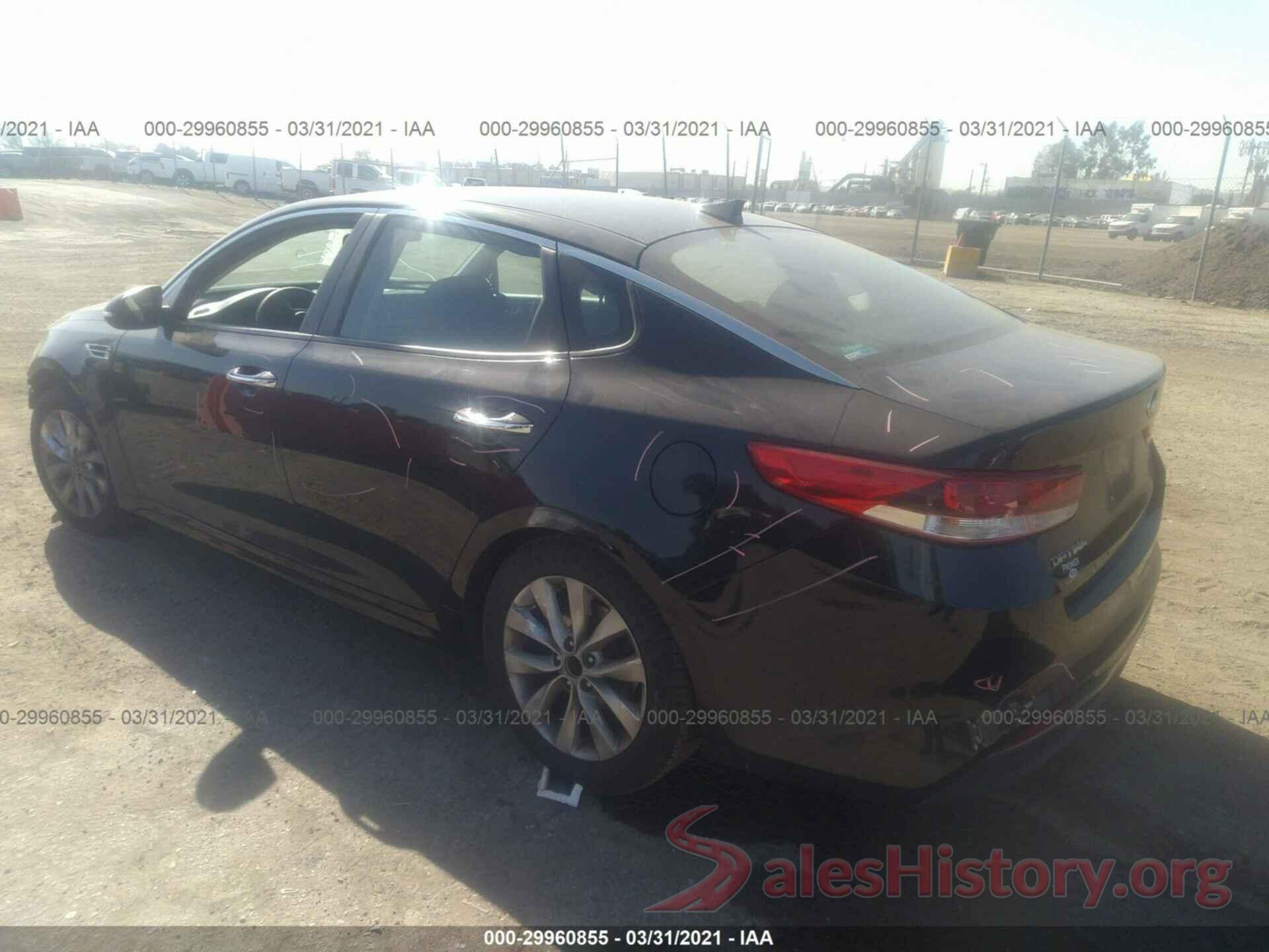 5XXGT4L30GG003282 2016 KIA OPTIMA