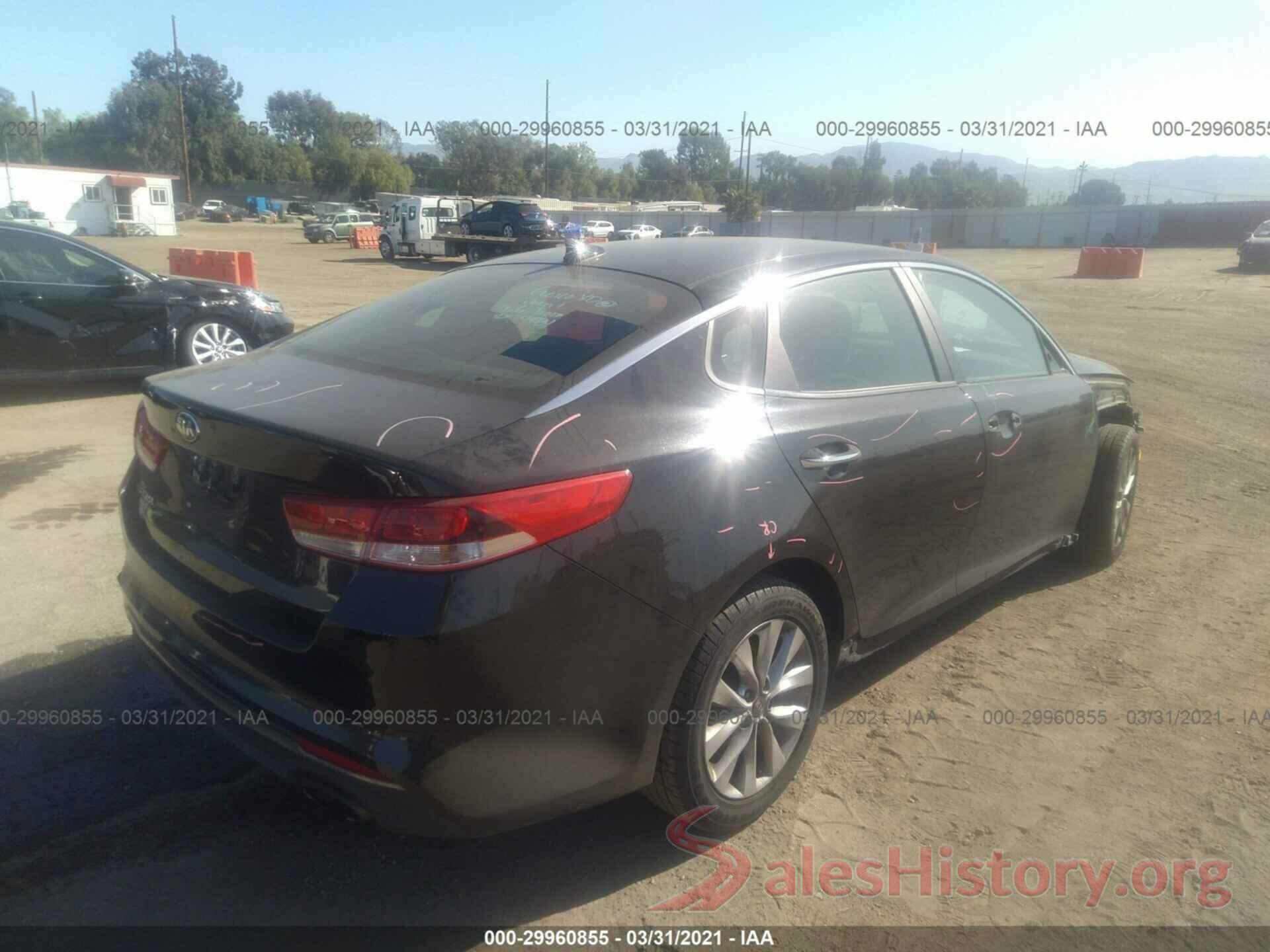 5XXGT4L30GG003282 2016 KIA OPTIMA