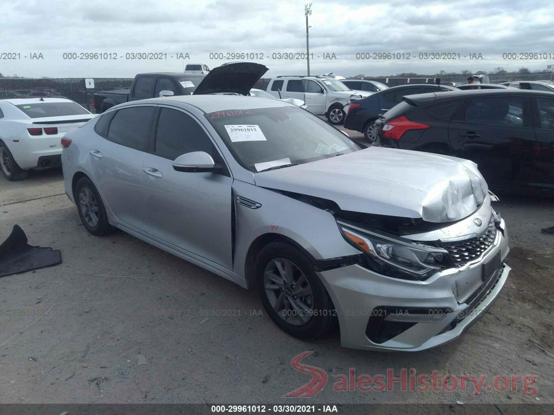 5XXGT4L38LG380453 2020 KIA OPTIMA