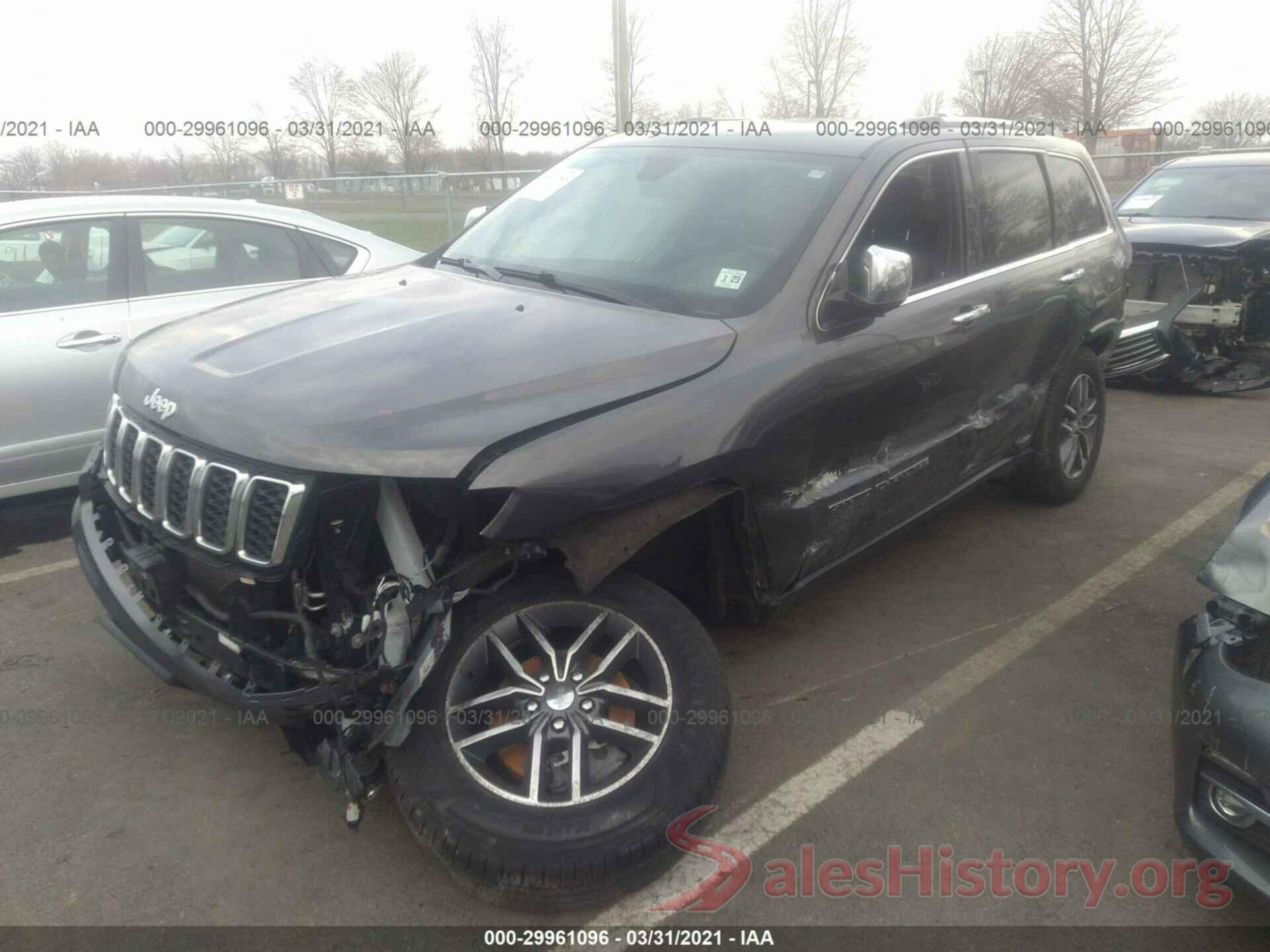 1C4RJFBG7JC331658 2018 JEEP GRAND CHEROKEE