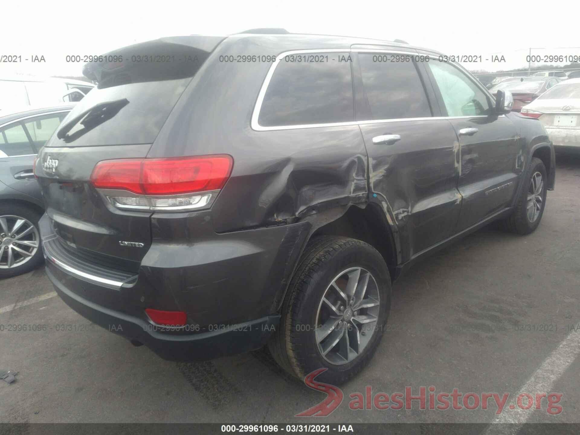 1C4RJFBG7JC331658 2018 JEEP GRAND CHEROKEE