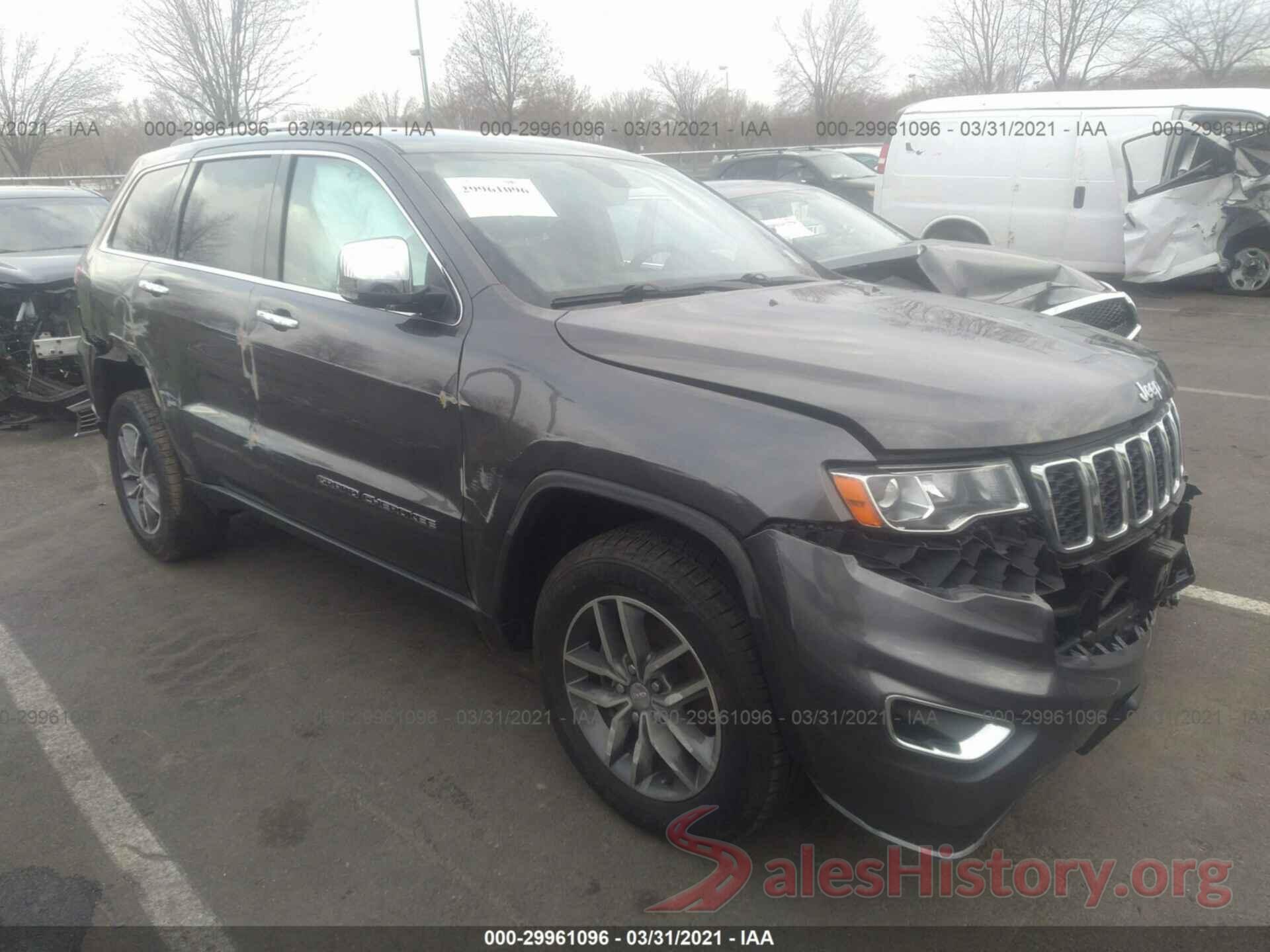 1C4RJFBG7JC331658 2018 JEEP GRAND CHEROKEE