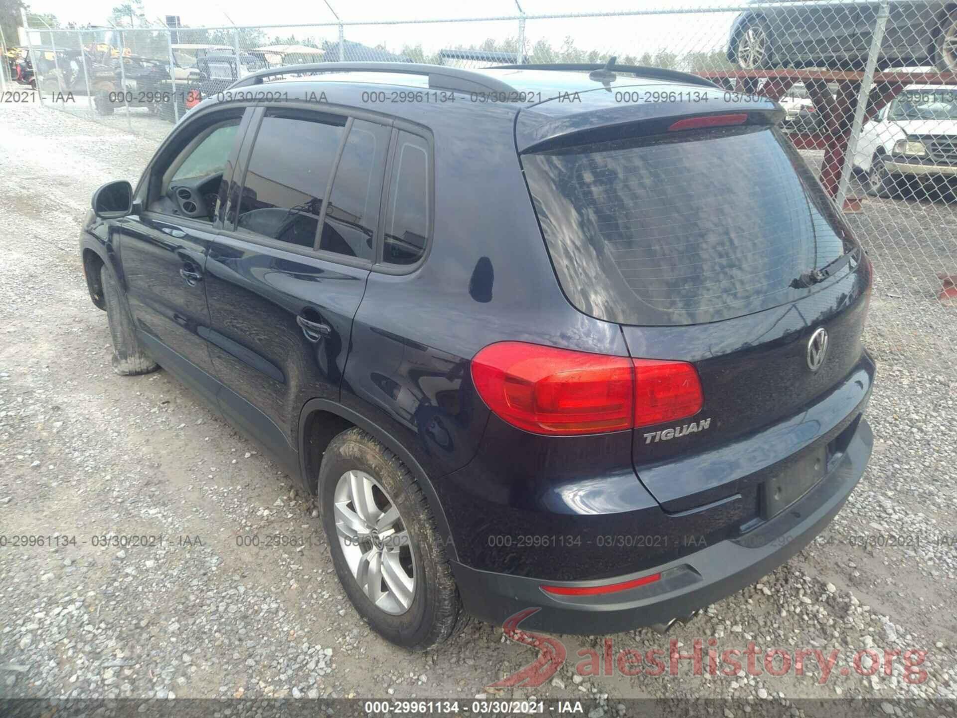 WVGAV7AX0GW575986 2016 VOLKSWAGEN TIGUAN