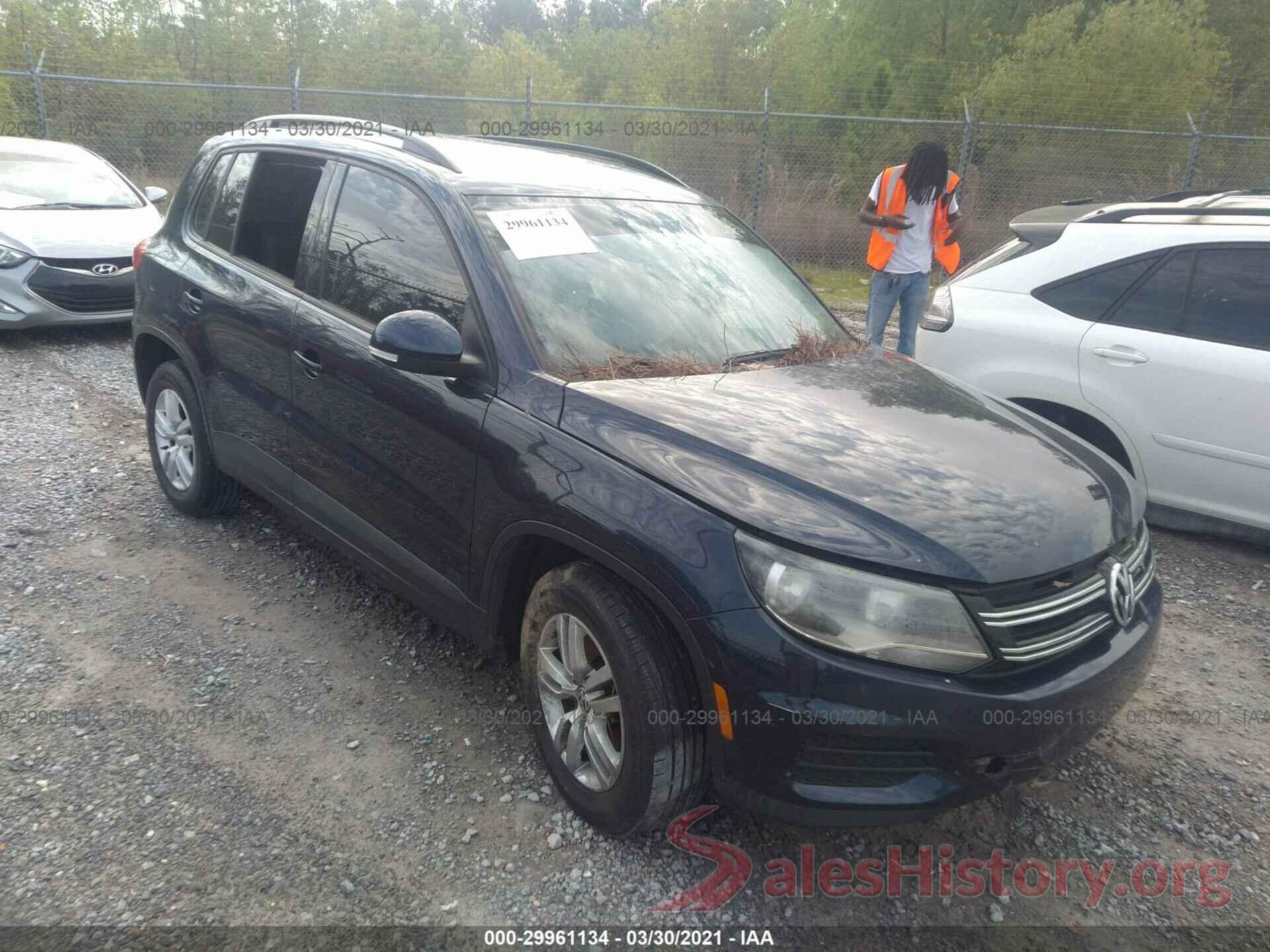 WVGAV7AX0GW575986 2016 VOLKSWAGEN TIGUAN