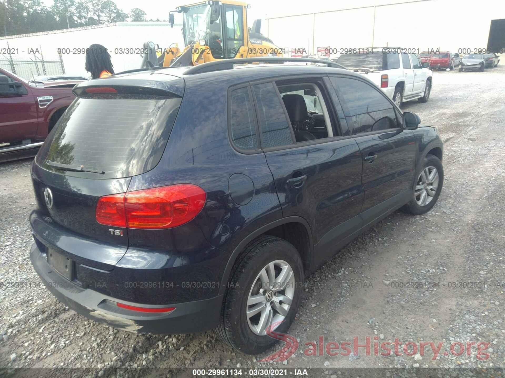 WVGAV7AX0GW575986 2016 VOLKSWAGEN TIGUAN