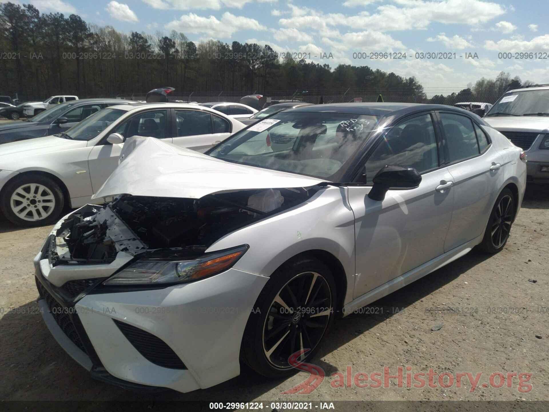 4T1B61HK6KU223556 2019 TOYOTA CAMRY