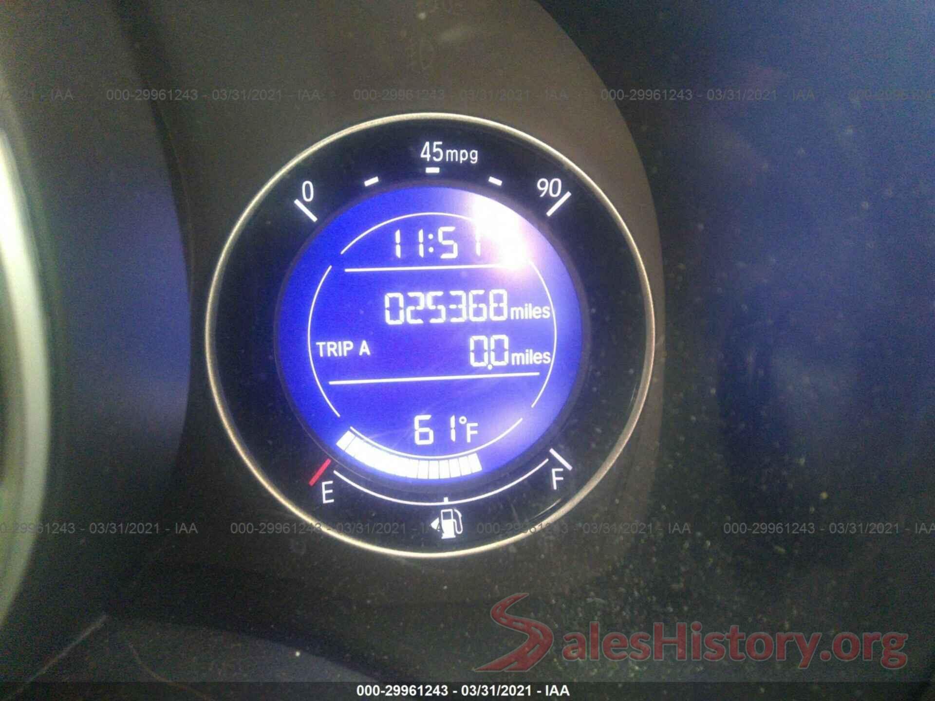 3HGGK5H47KM721348 2019 HONDA FIT