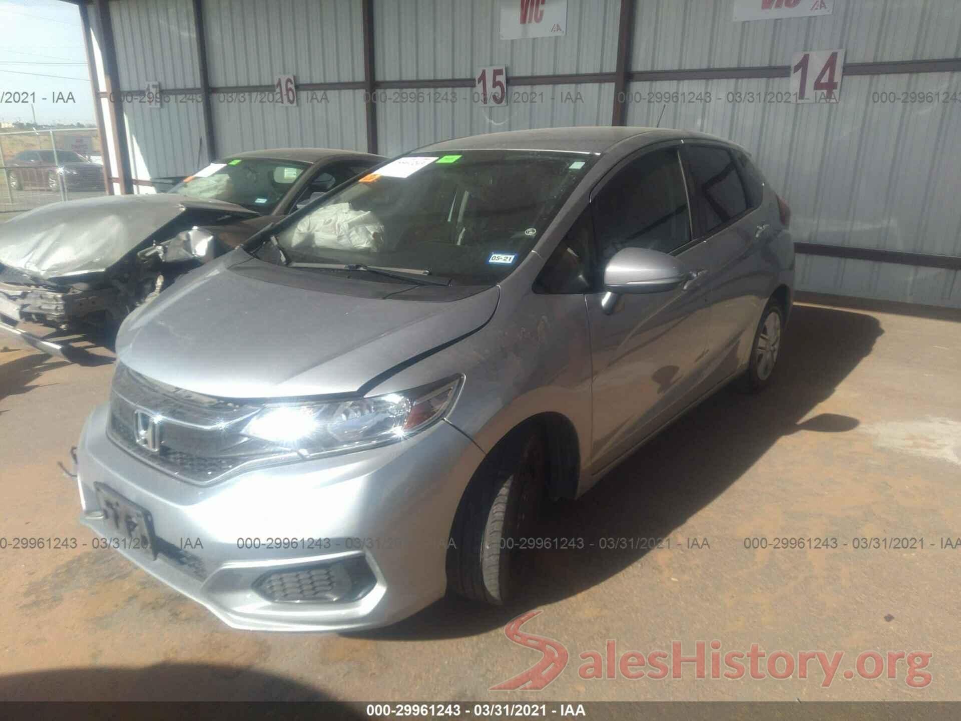 3HGGK5H47KM721348 2019 HONDA FIT