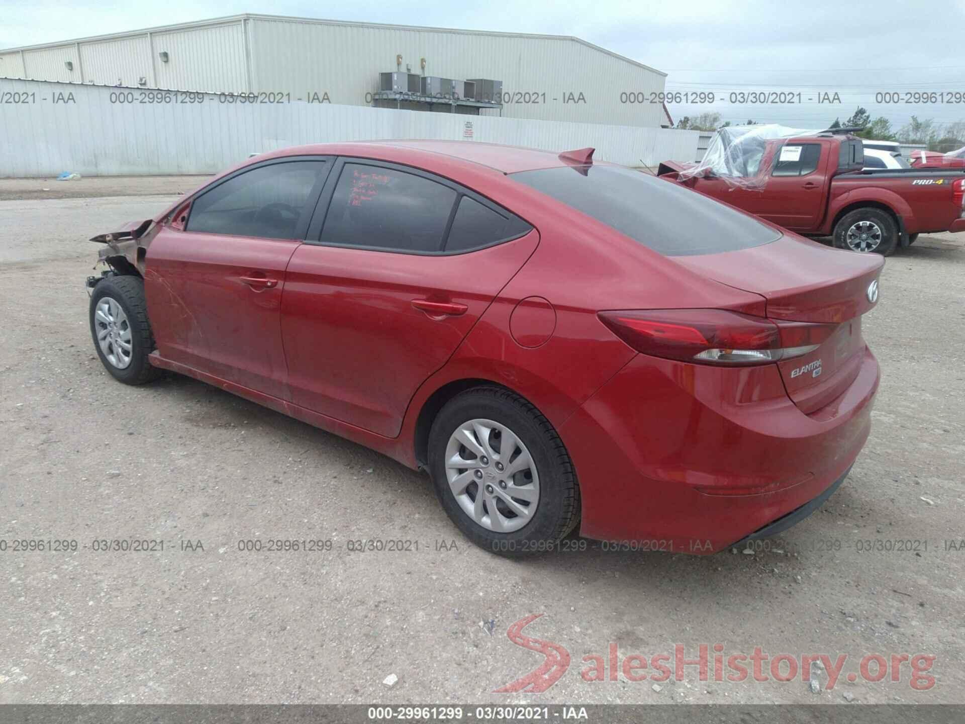 5NPD74LF9JH379203 2018 HYUNDAI ELANTRA