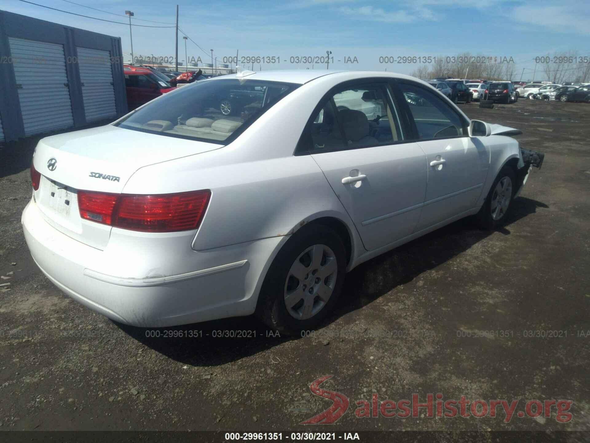 3TMAZ5CN8JM069306 2010 HYUNDAI SONATA