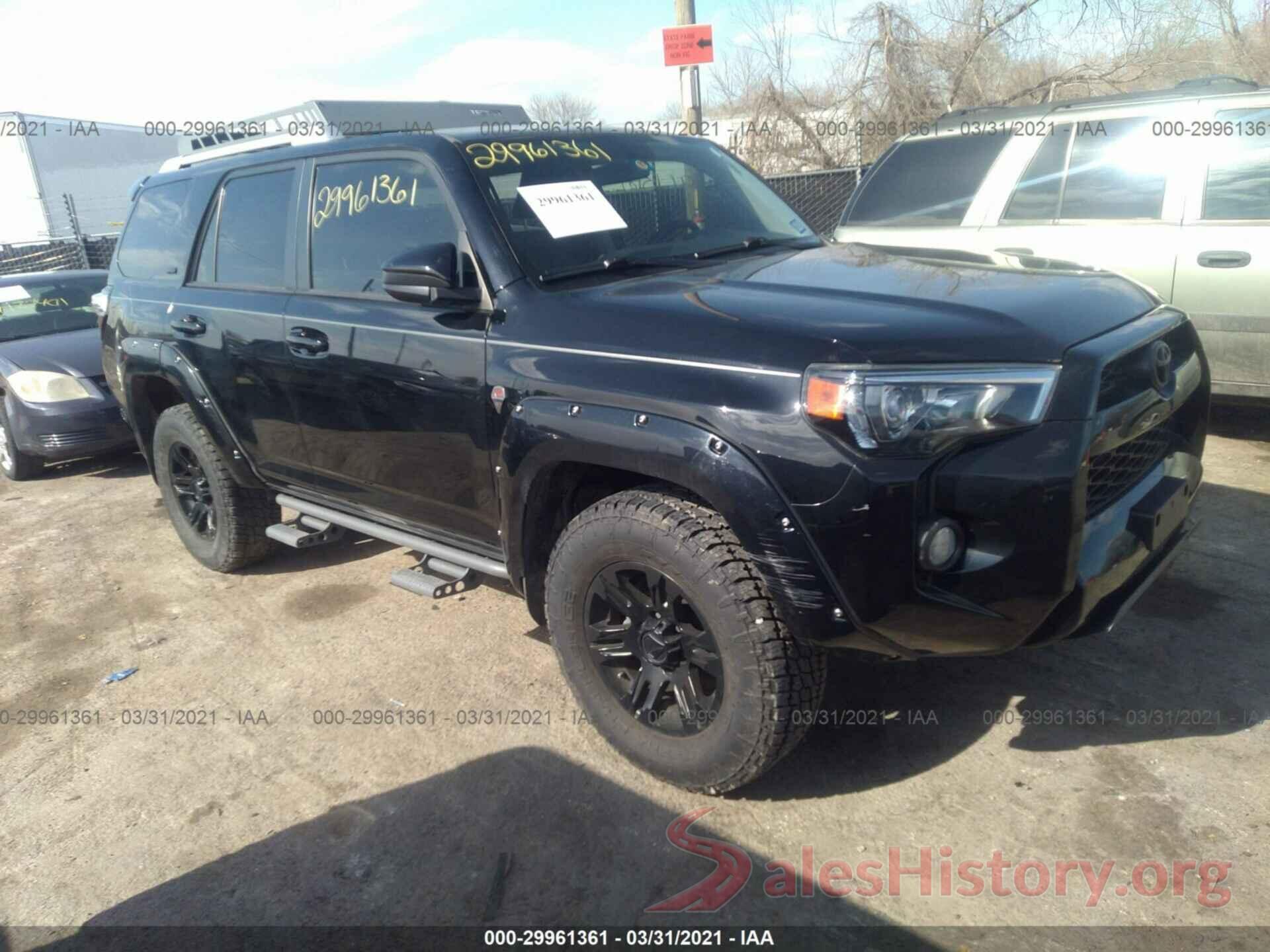 JTEBU5JR1H5437782 2017 TOYOTA 4RUNNER