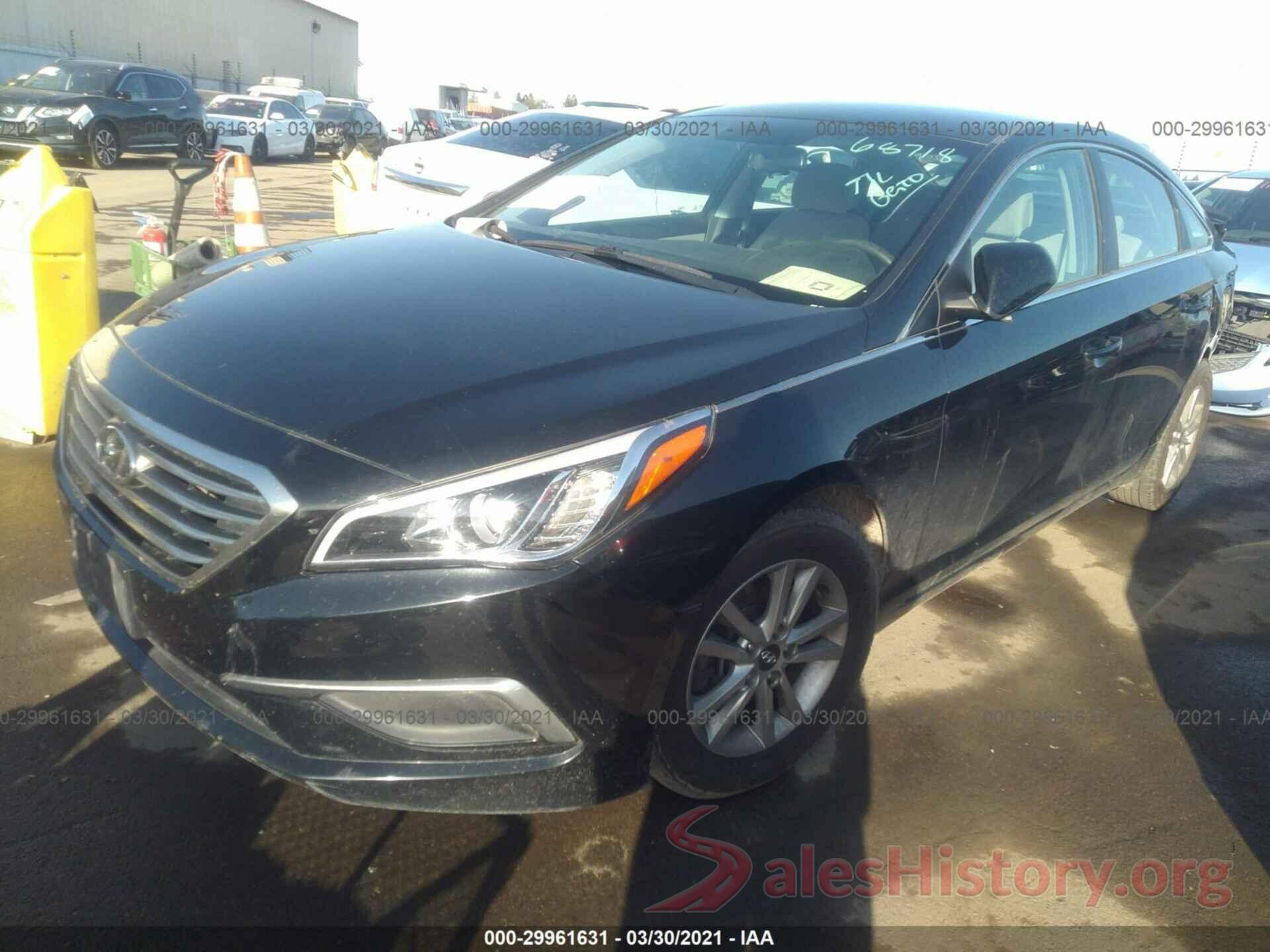 5NPE24AF5GH372313 2016 HYUNDAI SONATA