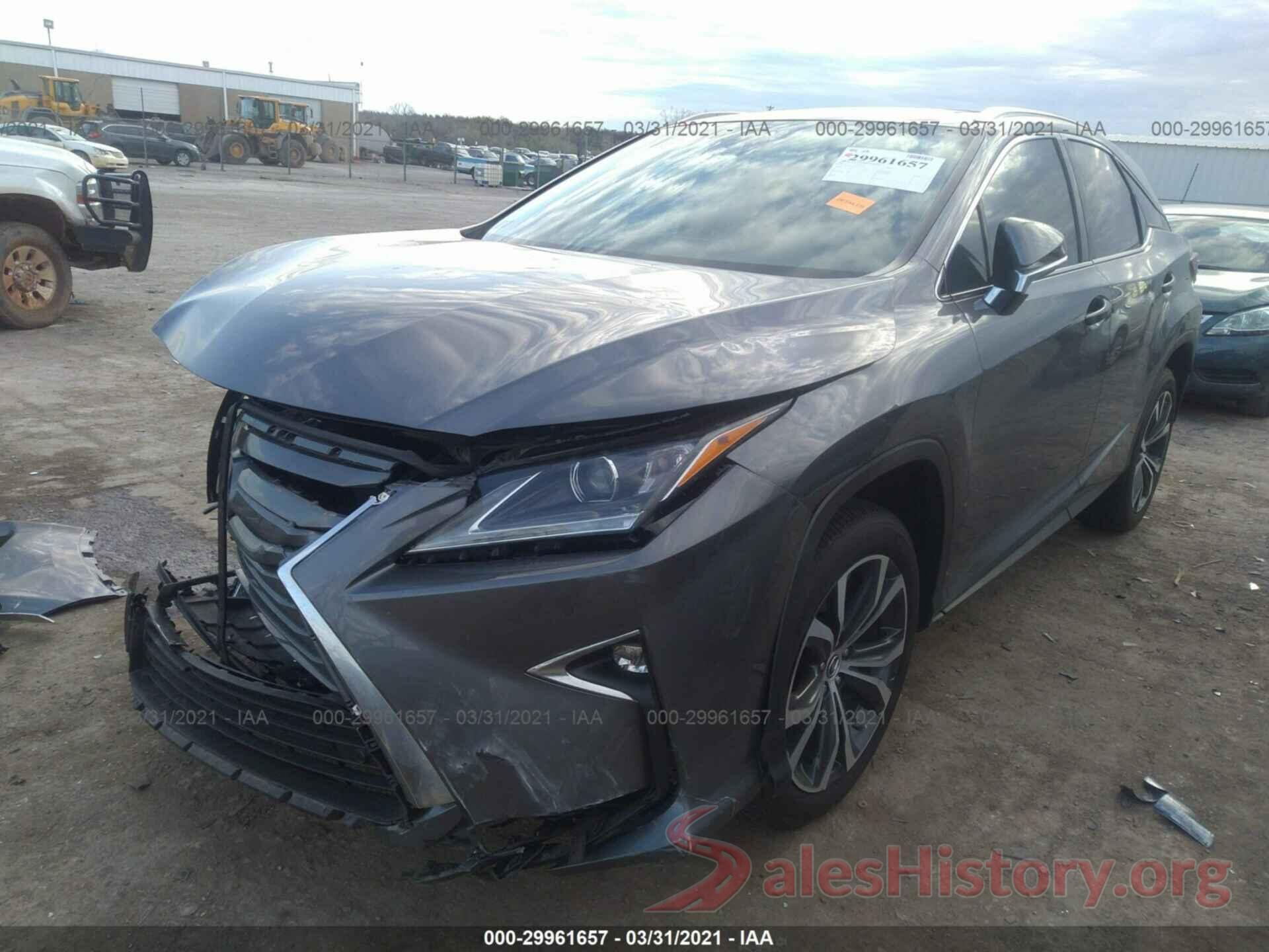 2T2ZZMCA6KC144178 2019 LEXUS RX