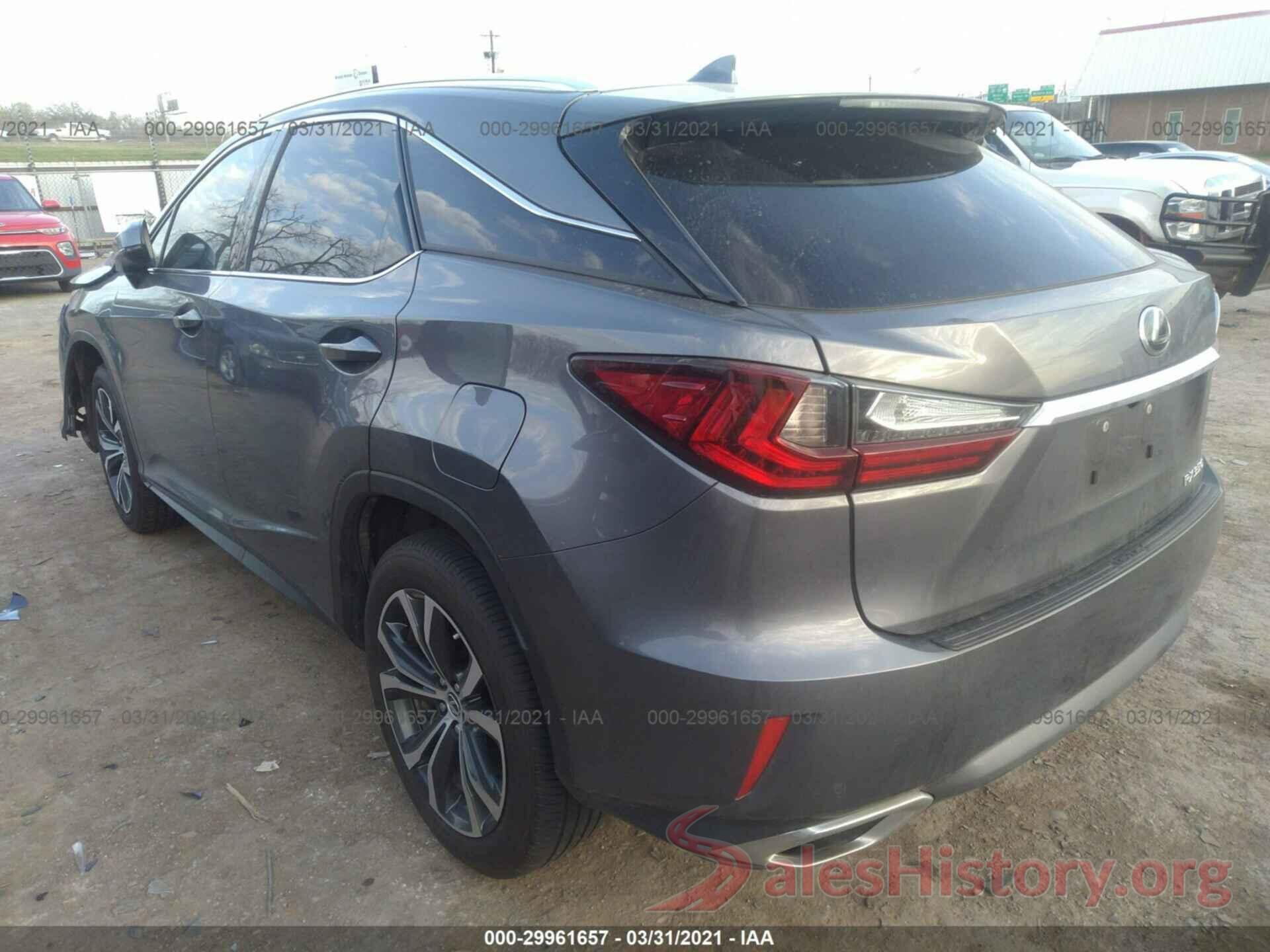 2T2ZZMCA6KC144178 2019 LEXUS RX