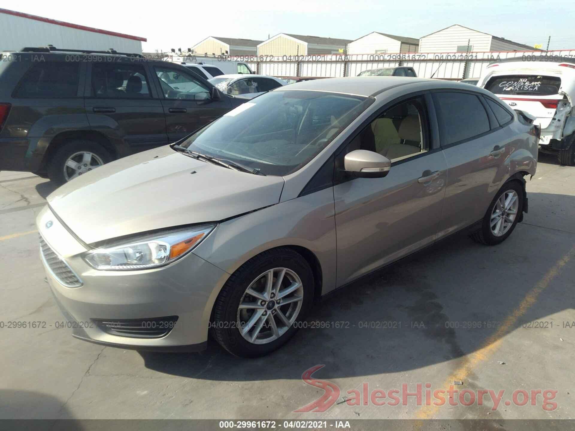 1FADP3F26GL391211 2016 FORD FOCUS