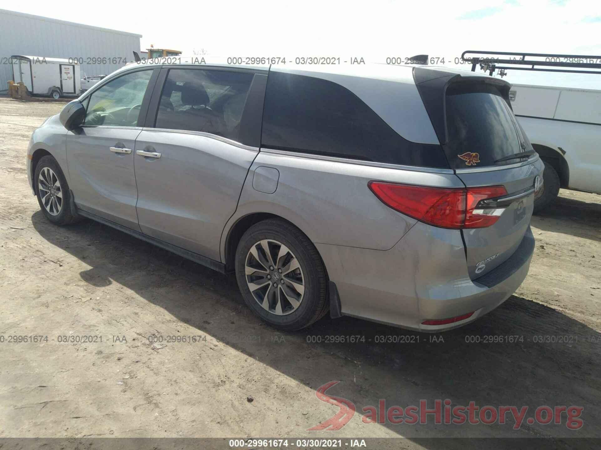 5FNRL6H76MB011059 2021 HONDA ODYSSEY