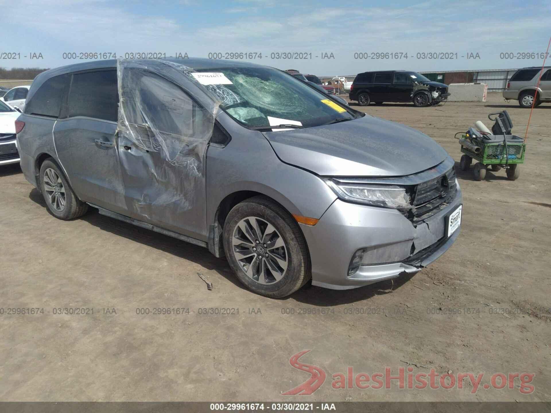 5FNRL6H76MB011059 2021 HONDA ODYSSEY