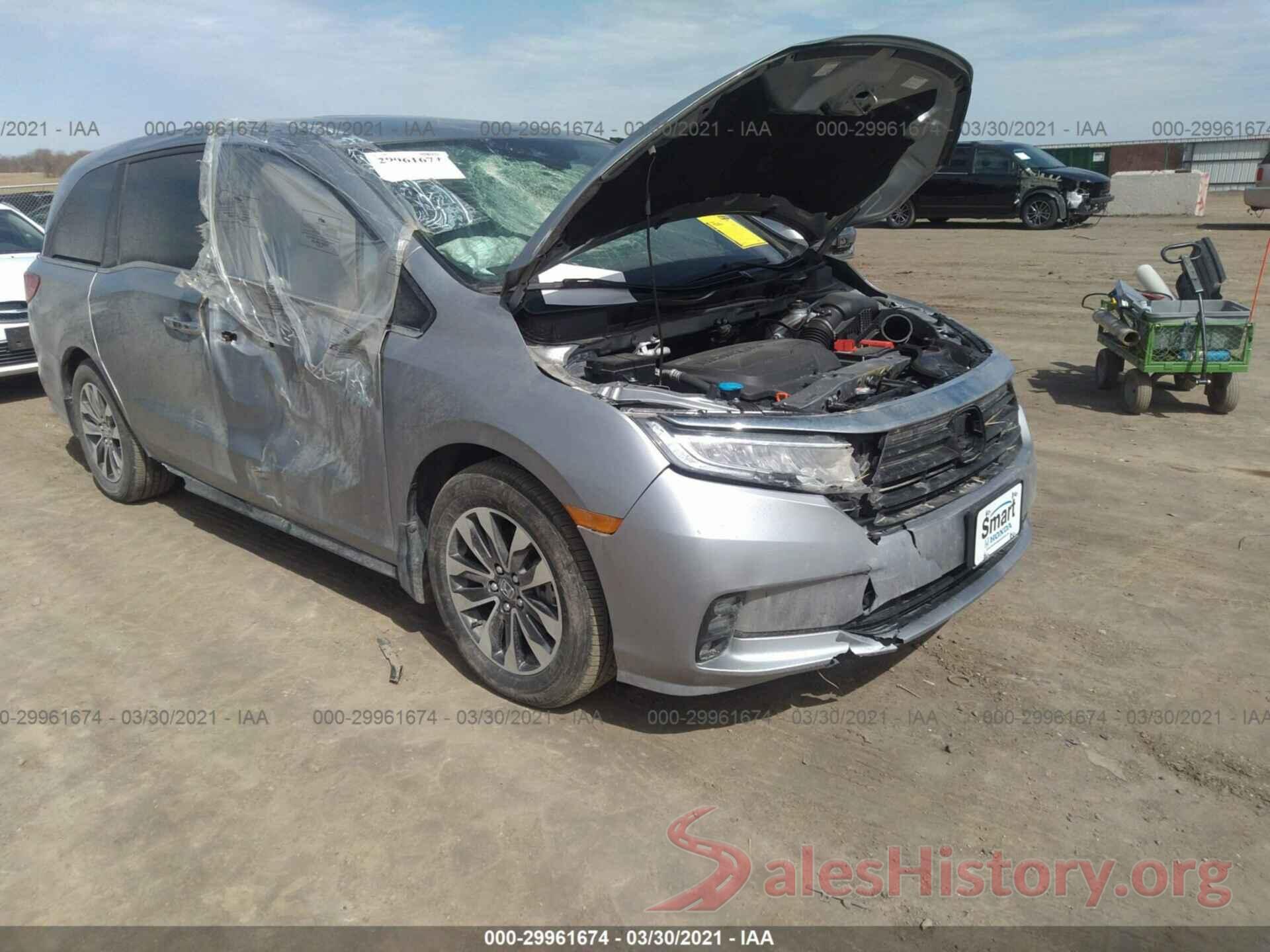 5FNRL6H76MB011059 2021 HONDA ODYSSEY