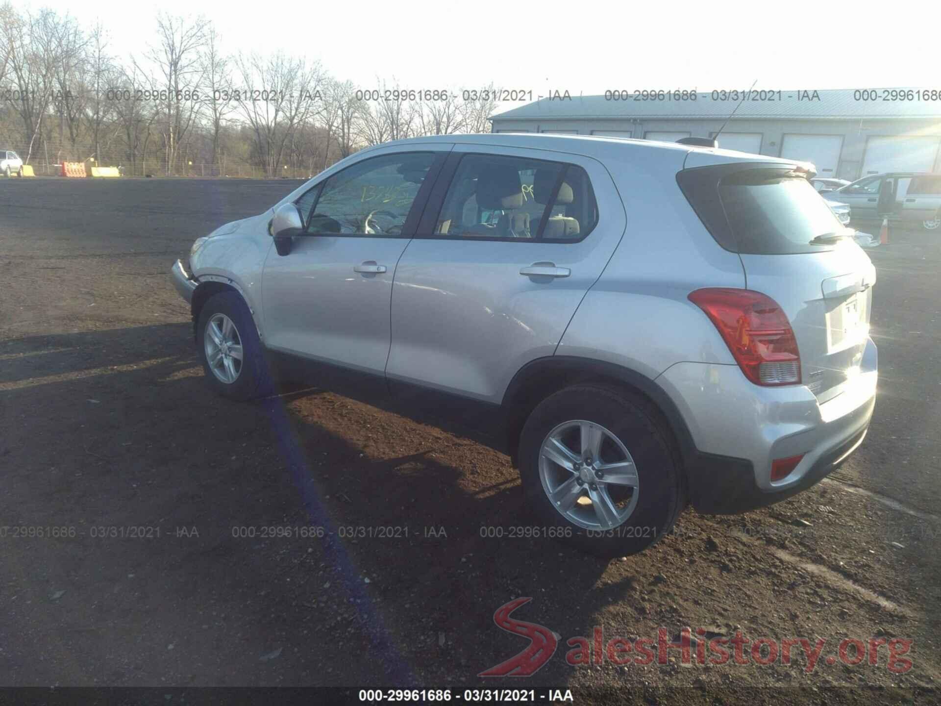 3GNCJKSB4KL218329 2019 CHEVROLET TRAX