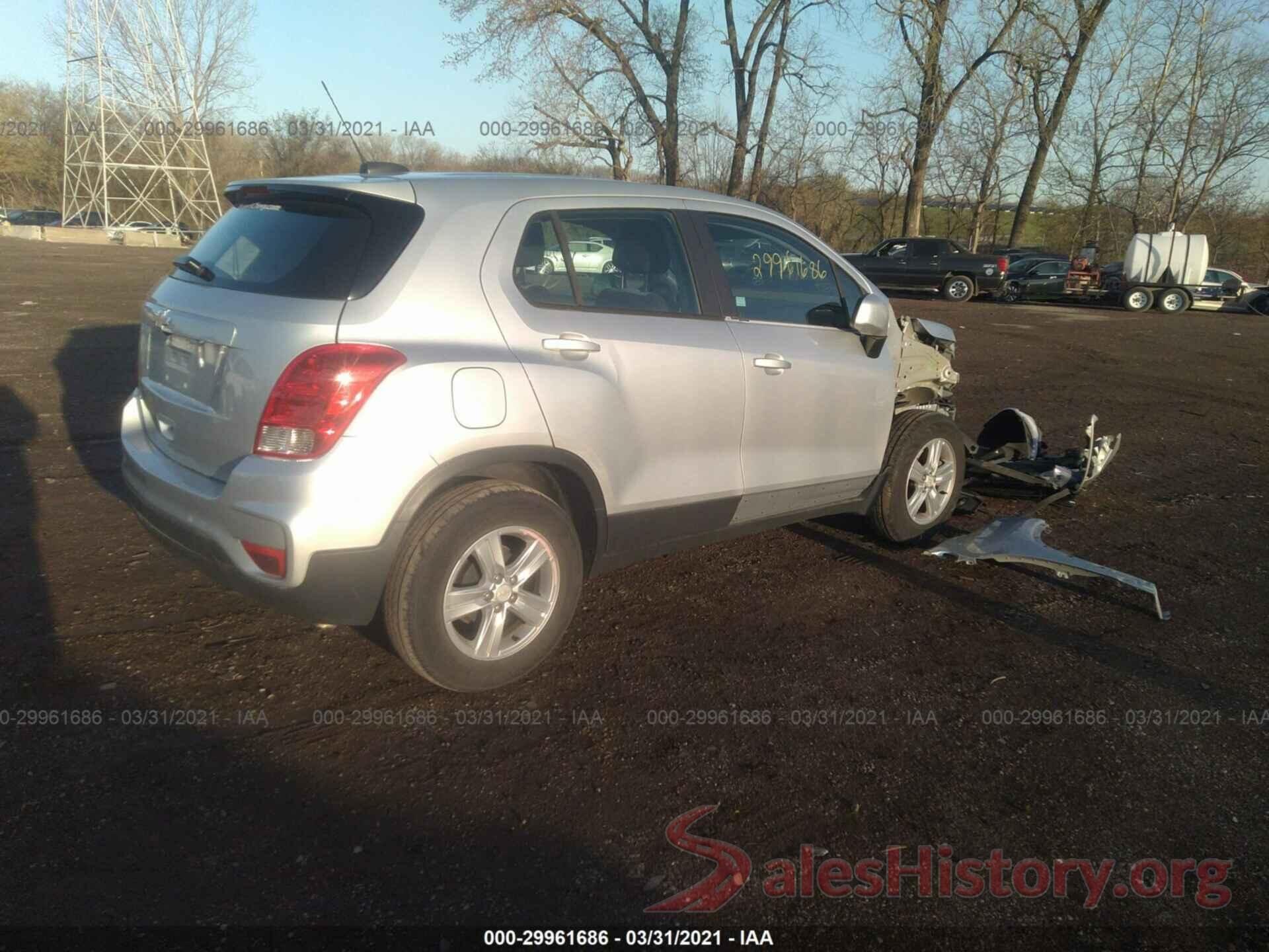 3GNCJKSB4KL218329 2019 CHEVROLET TRAX