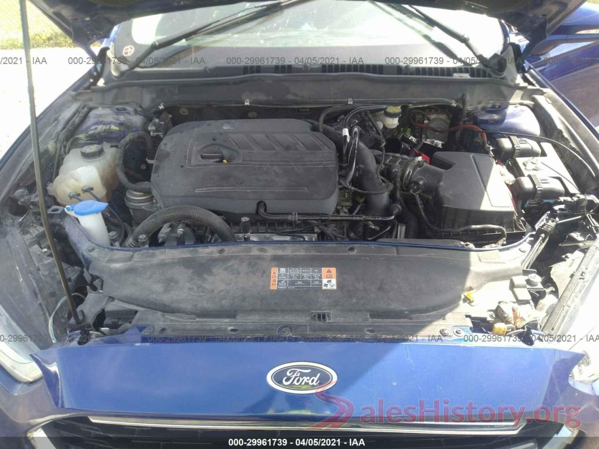 3FA6P0HDXGR281222 2016 FORD FUSION