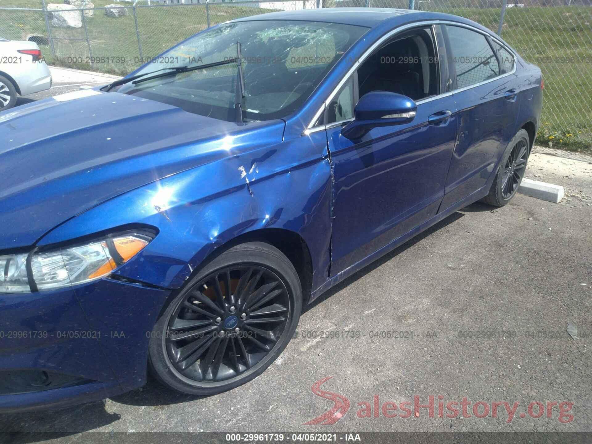 3FA6P0HDXGR281222 2016 FORD FUSION