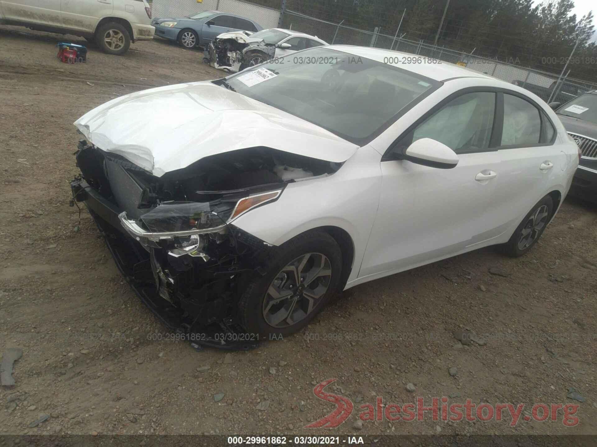 3KPF24AD8ME295312 2021 KIA FORTE