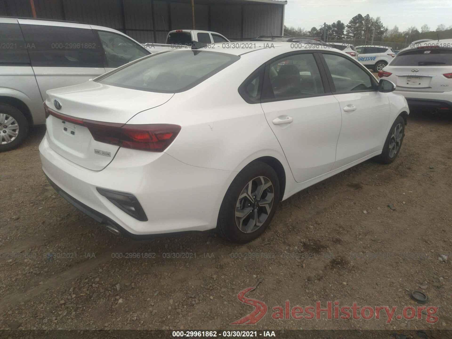 3KPF24AD8ME295312 2021 KIA FORTE