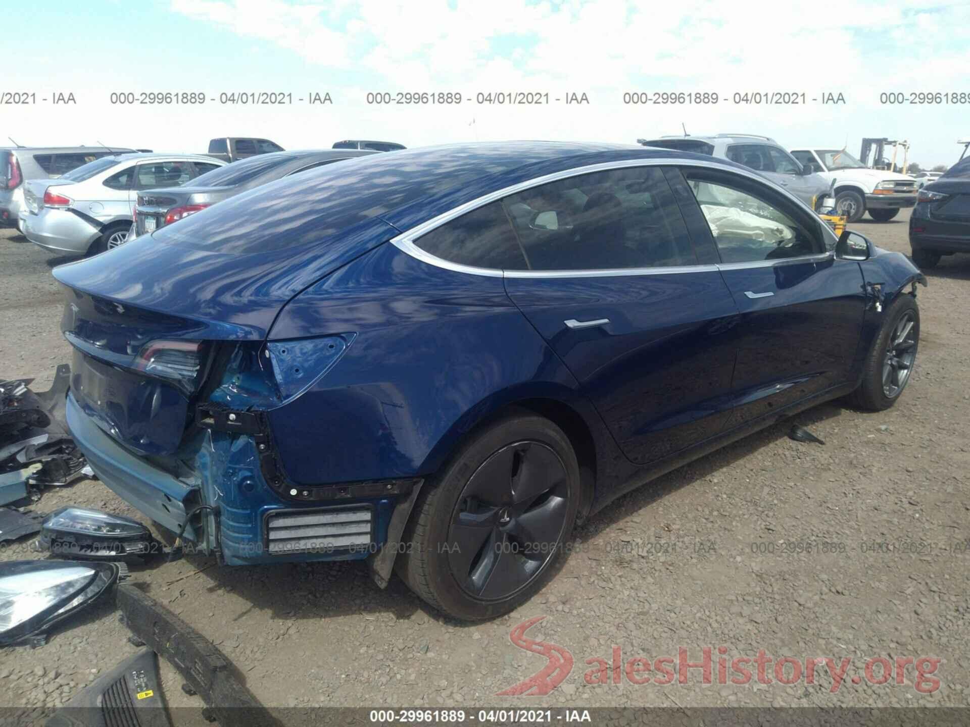 5YJ3E1EA6JF038664 2018 TESLA MODEL 3