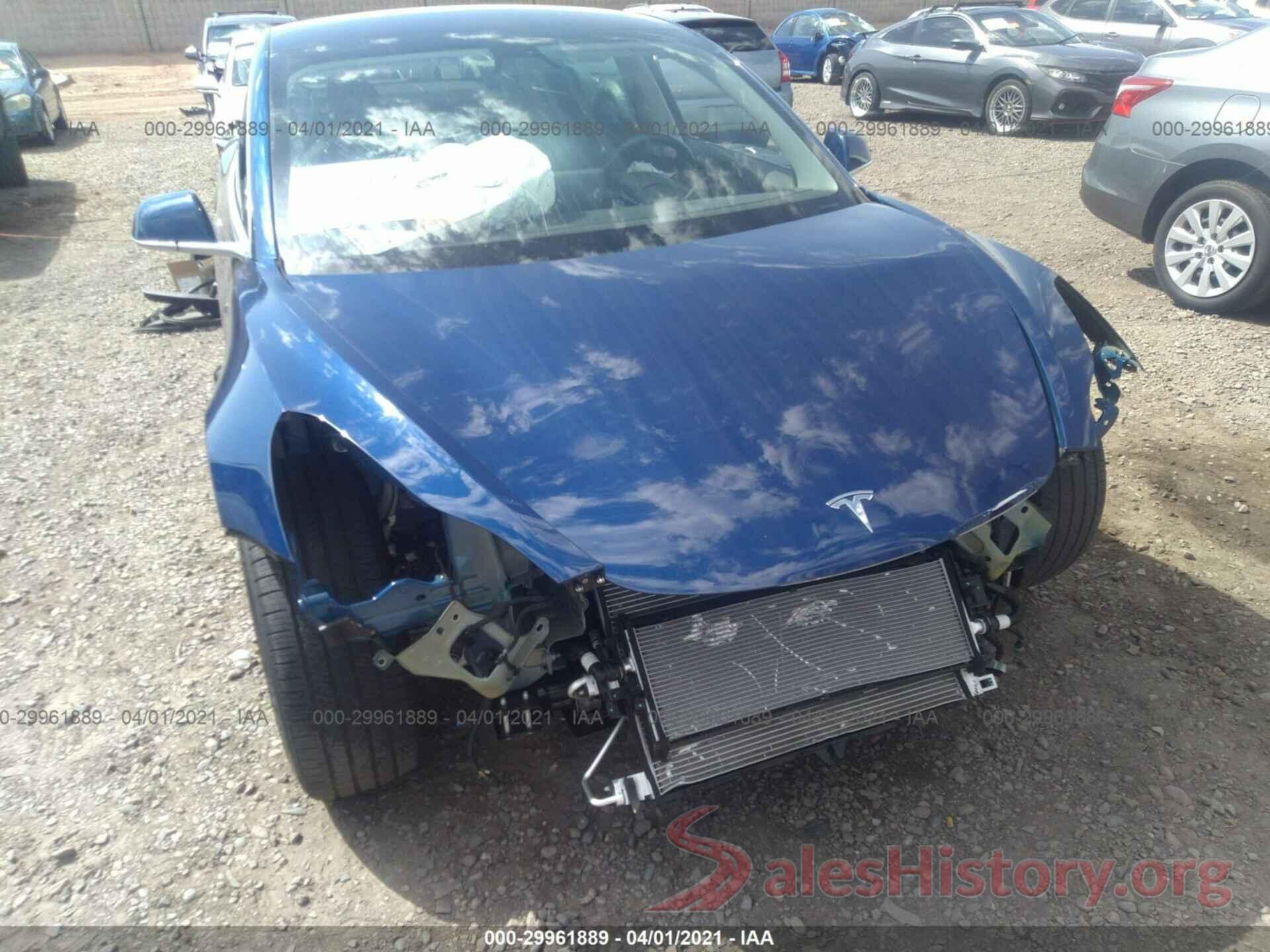 5YJ3E1EA6JF038664 2018 TESLA MODEL 3