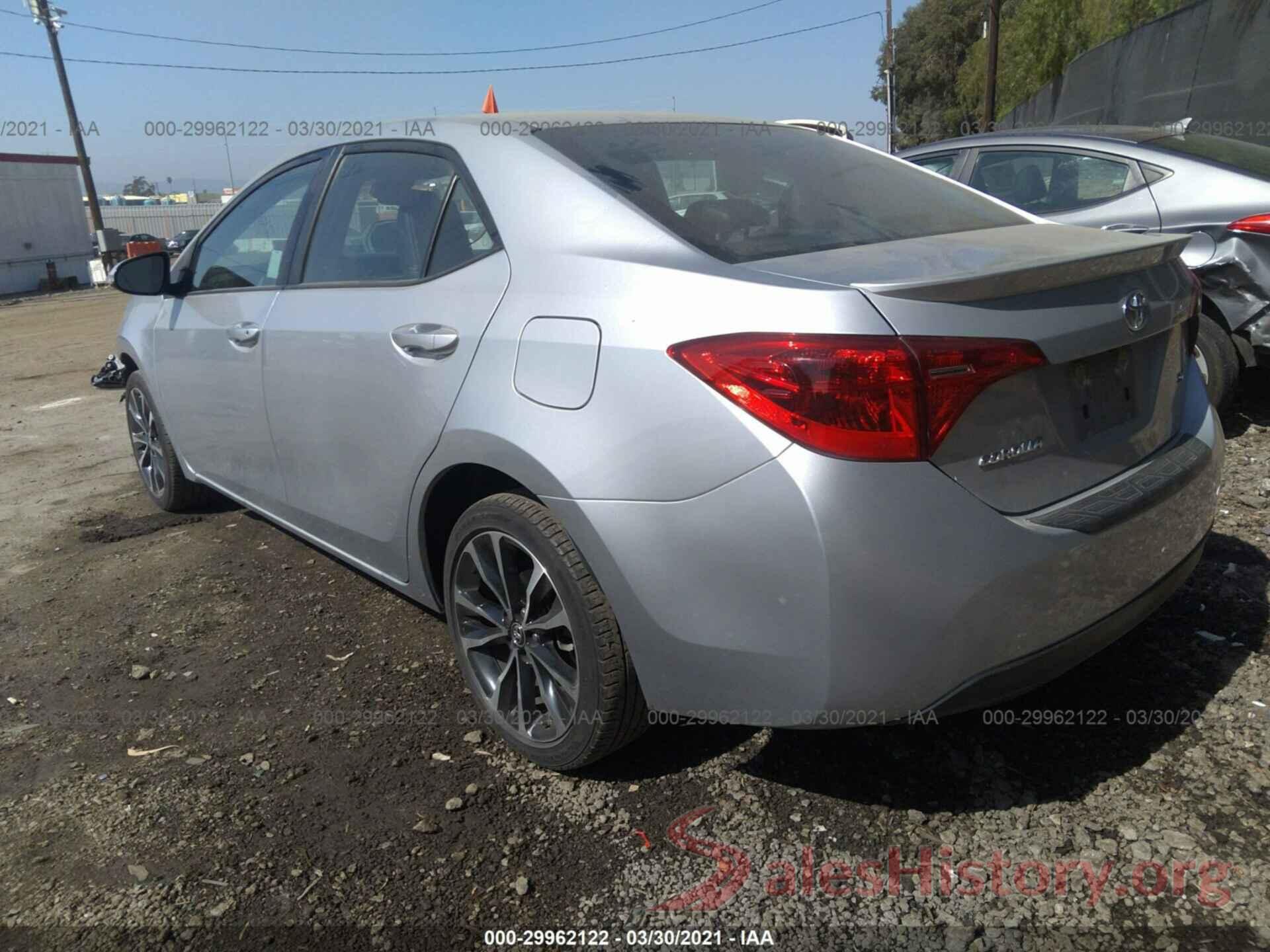 5YFBURHE7JP801260 2018 TOYOTA COROLLA