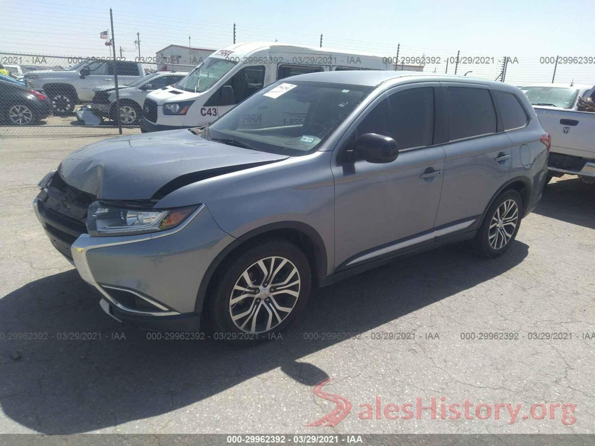 JA4AD2A36GZ046705 2016 MITSUBISHI OUTLANDER