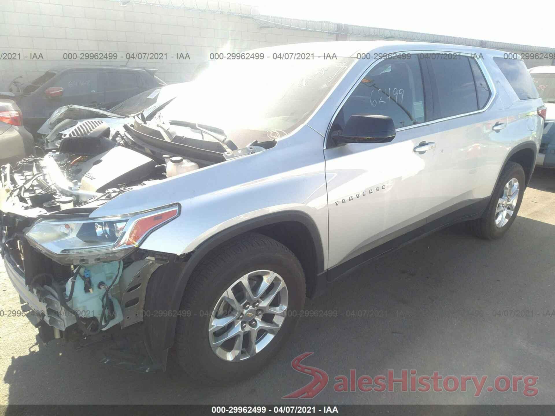 1GNERFKW5LJ110936 2020 CHEVROLET TRAVERSE